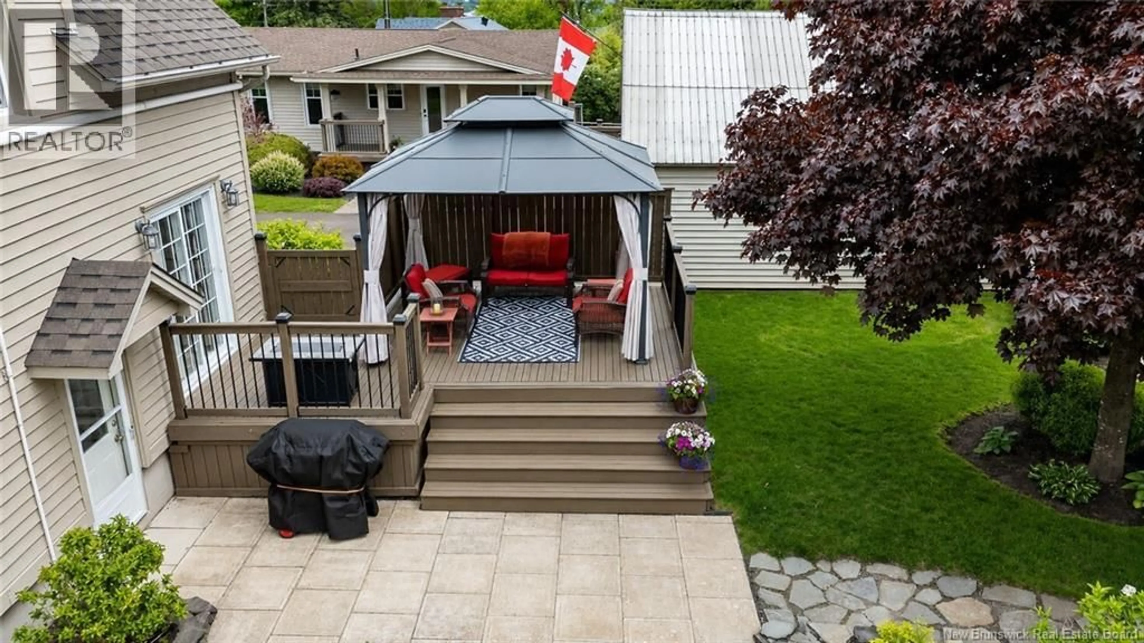 Patio, street for 782 YORK STREET, Fredericton New Brunswick E3B3R8