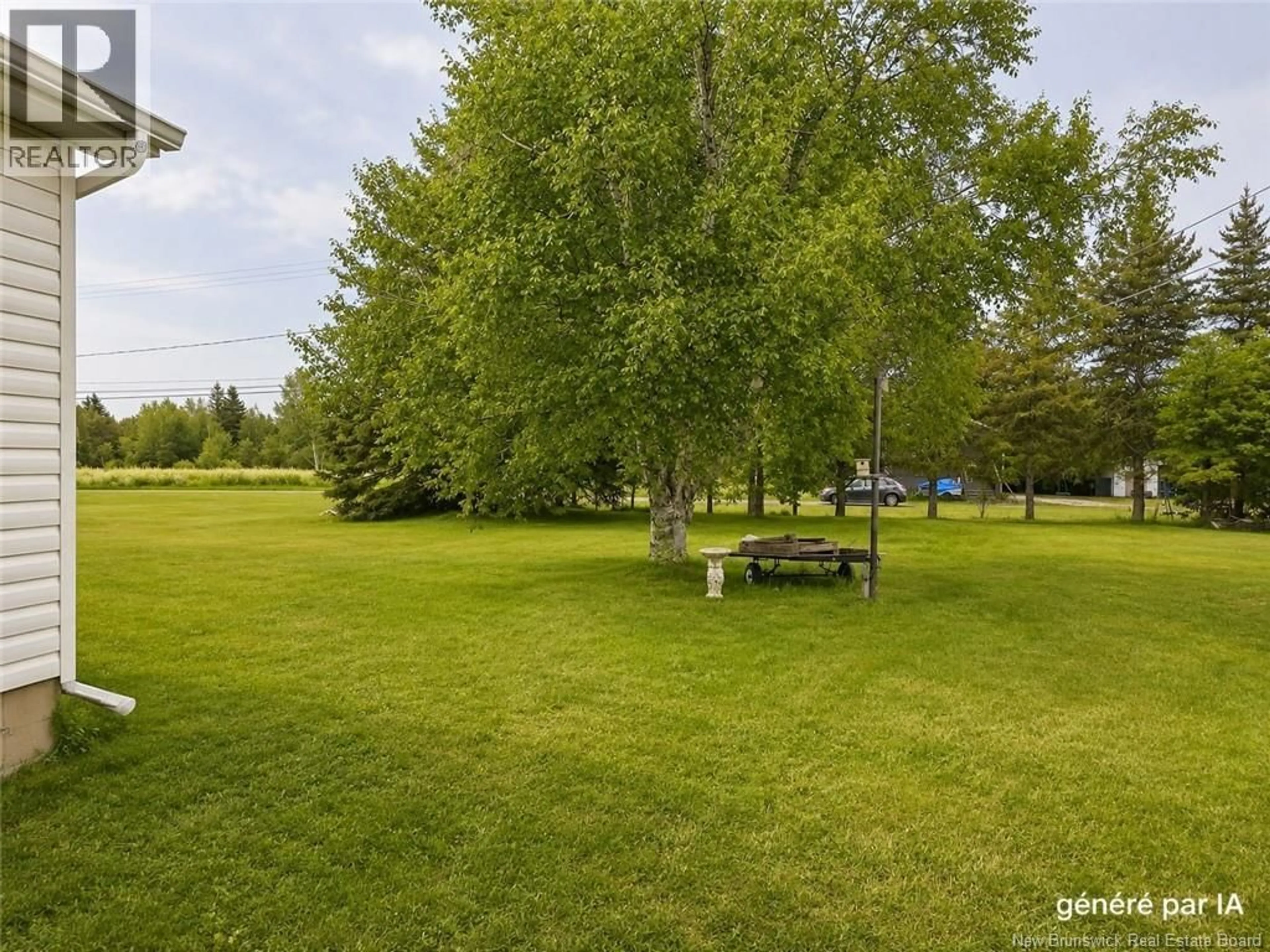 Patio, forest/trees view for 638 RUE DE L'EGLISE, Tracadie New Brunswick E1X1B1