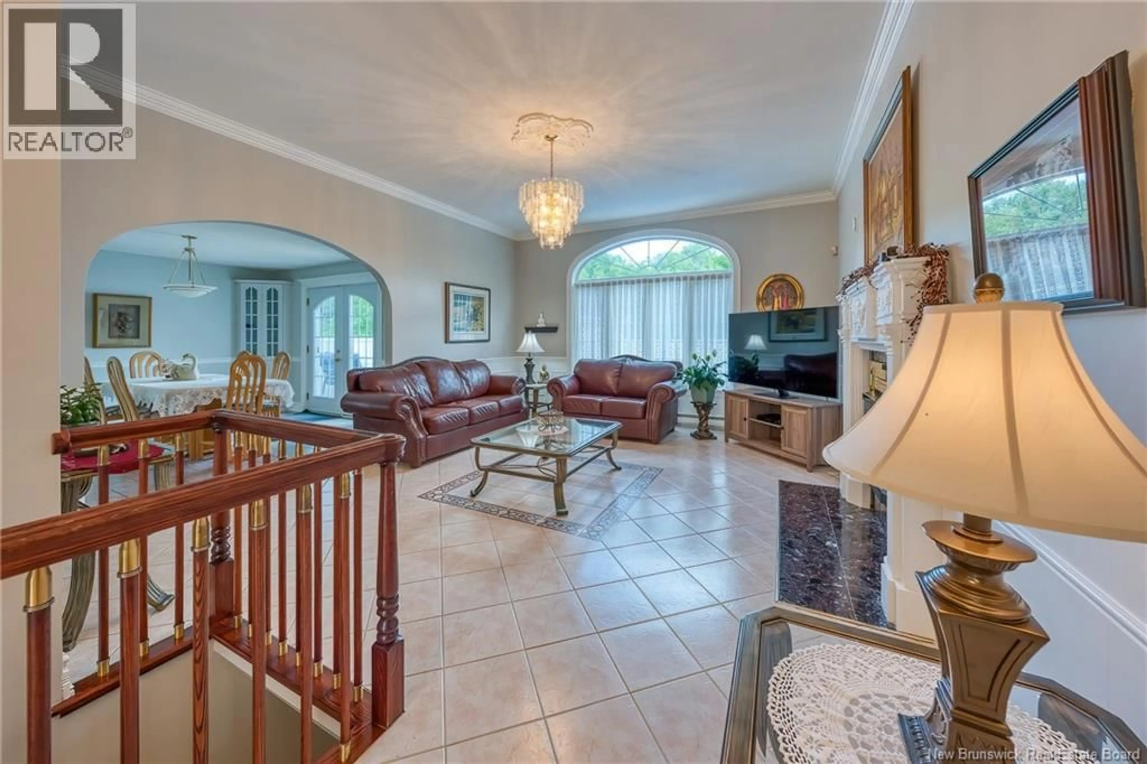 Living room with furniture, ceramic/tile floor for 601 MAIN STREET, Grand-Sault/Grand Falls New Brunswick E3Z2W4