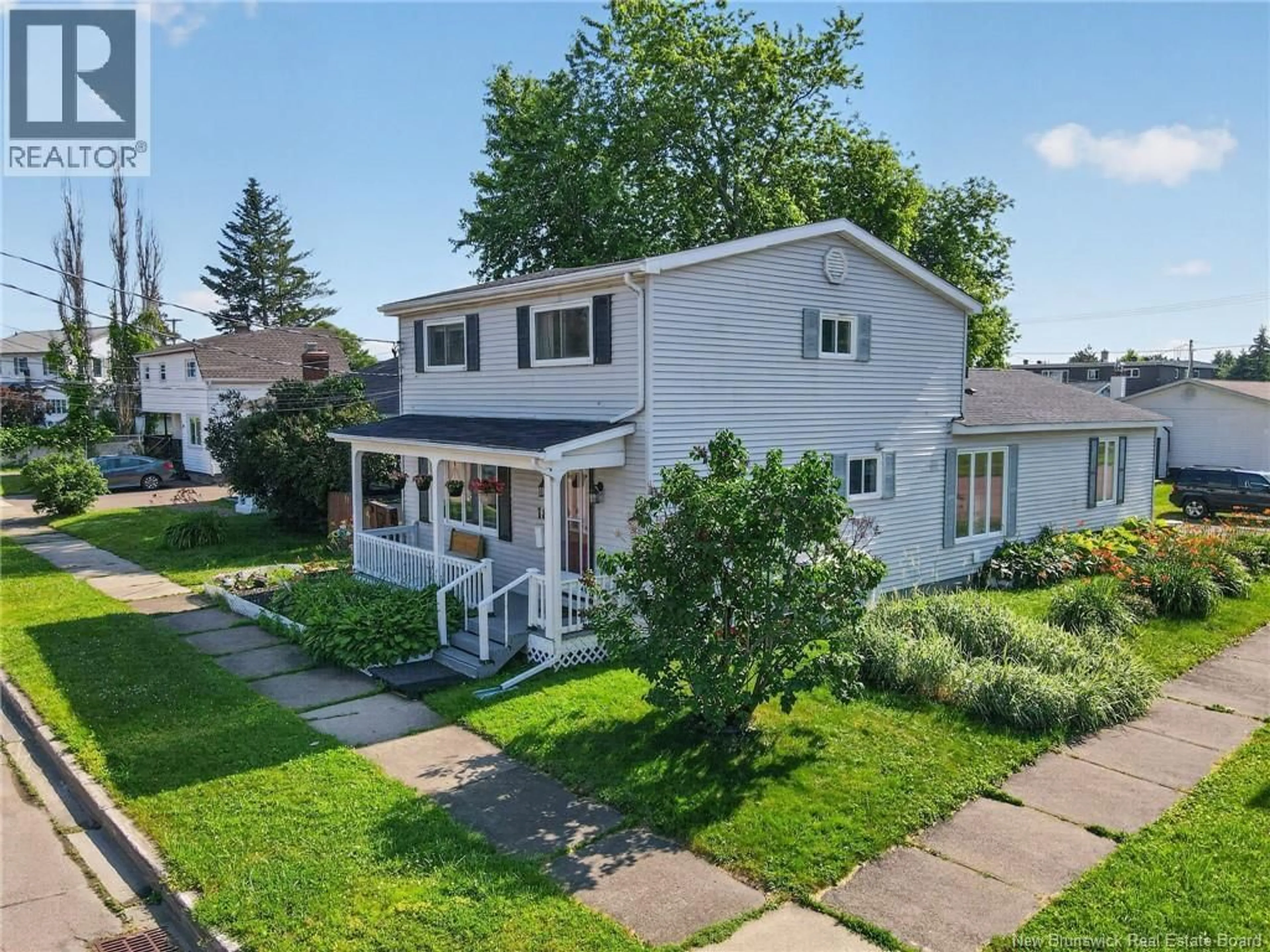 A pic from outside/outdoor area/front of a property/back of a property/a pic from drone, street for 18 ATKINSON AVENUE, Moncton New Brunswick E1C7S1