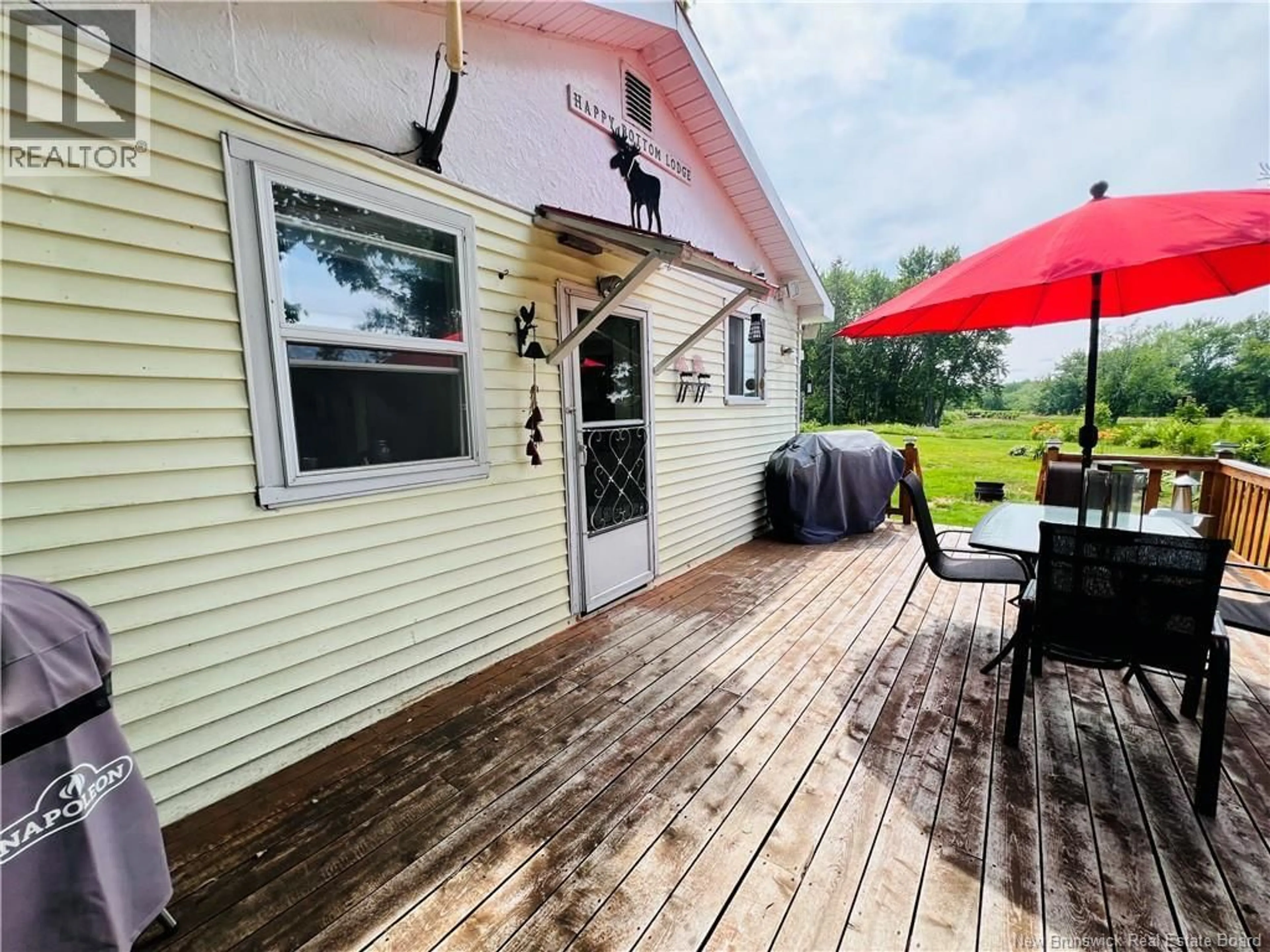 Patio, water/lake/river/ocean view for 2147 TWEEDSIDE ROAD, Brockway New Brunswick E6K1Z7