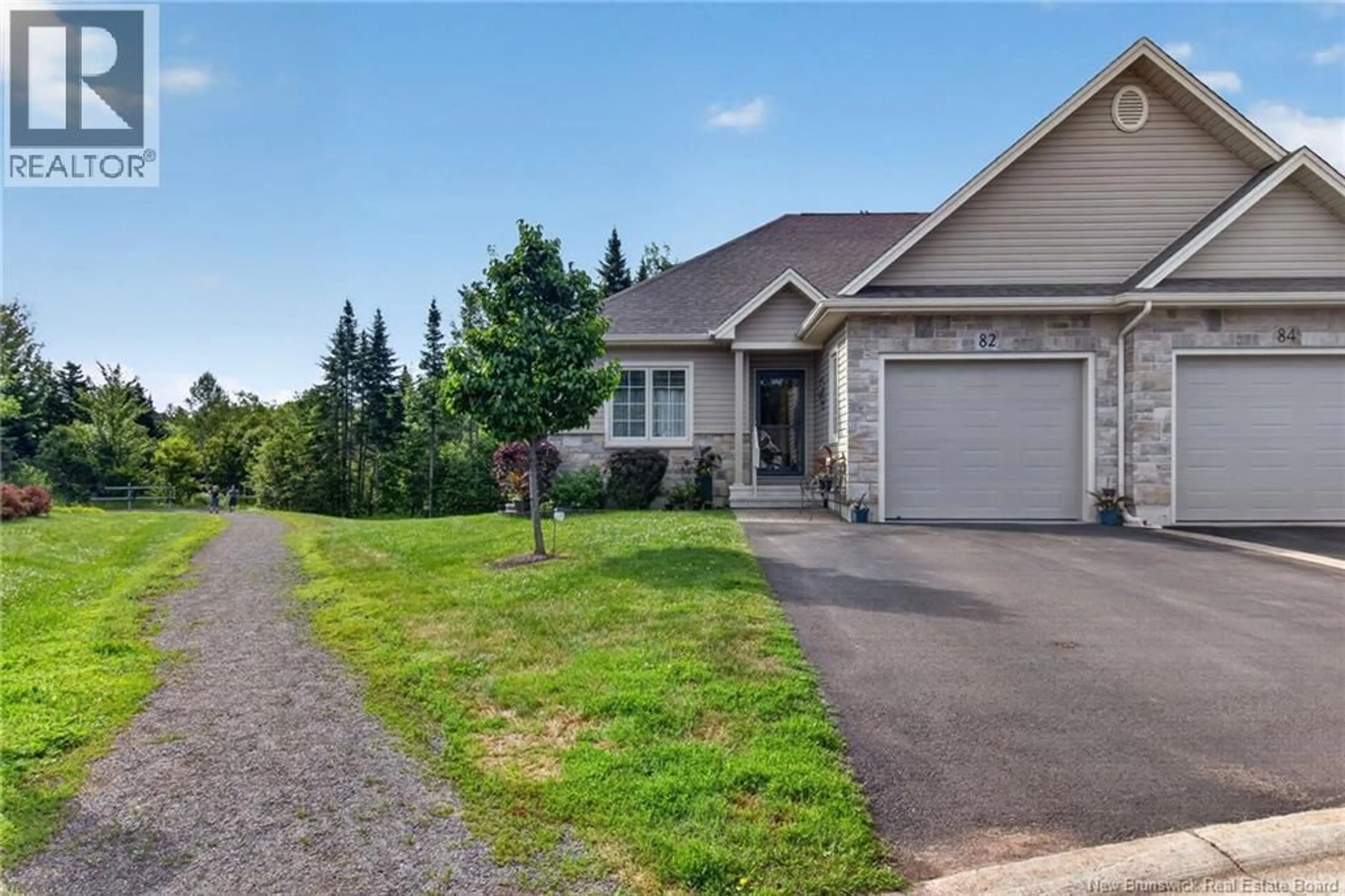 A pic from outside/outdoor area/front of a property/back of a property/a pic from drone, street for 82 CONSERVATION, Dieppe New Brunswick E1A9T7