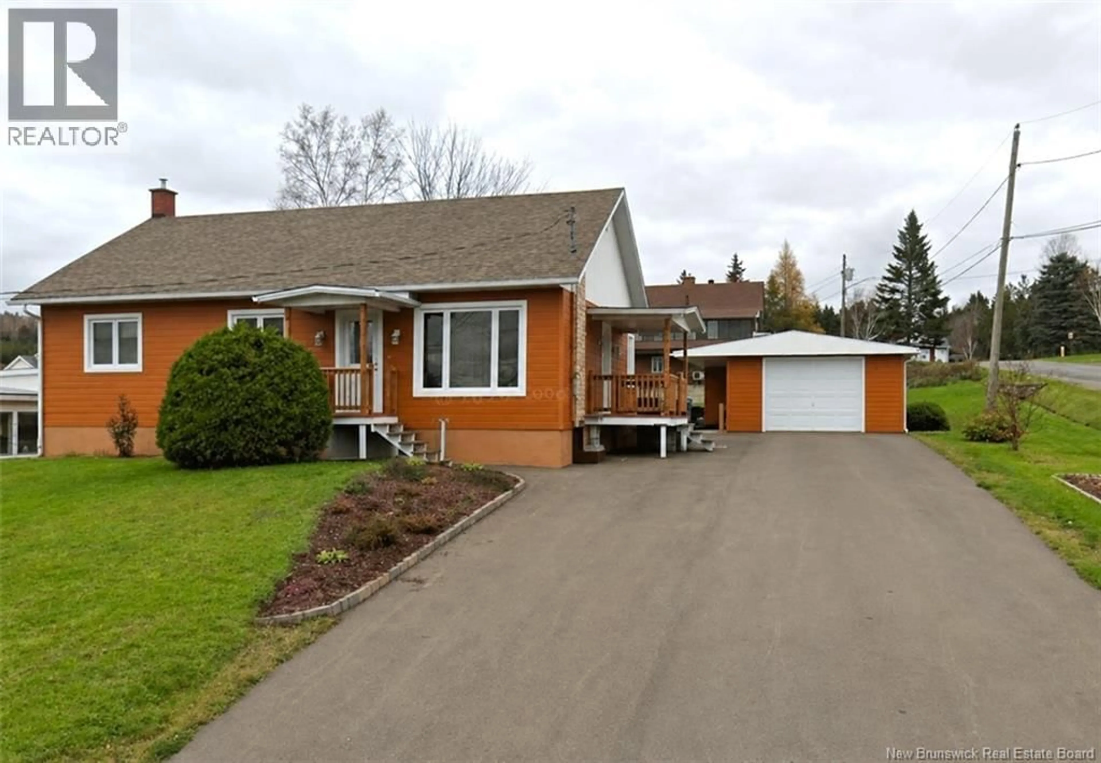Home with vinyl exterior material, street for 41 MAZEROLLE STREET, Saint-Basile New Brunswick E7C1E7