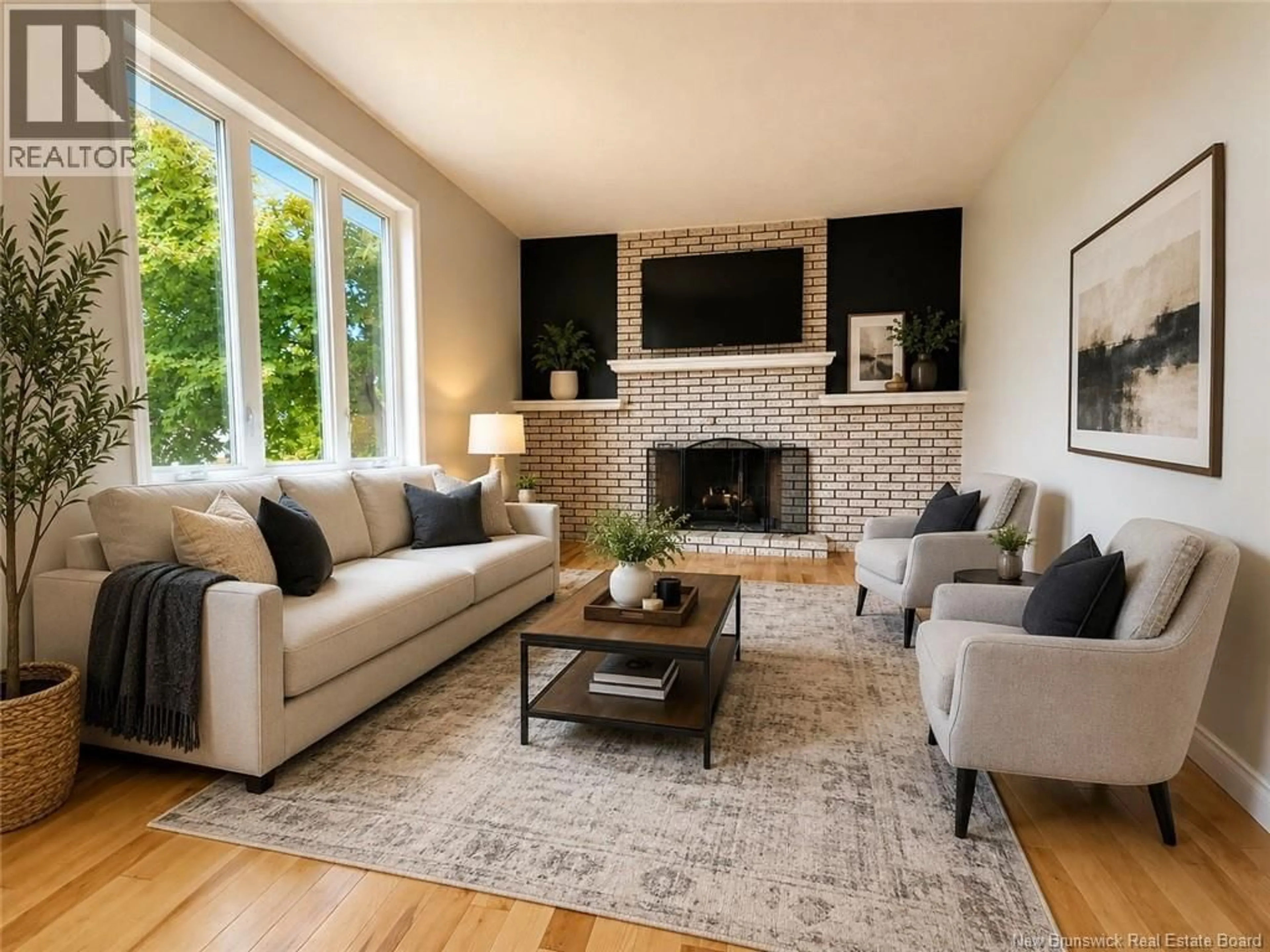 Living room with furniture, unknown for 215 SPRUCE STREET, Moncton New Brunswick E1C7K5
