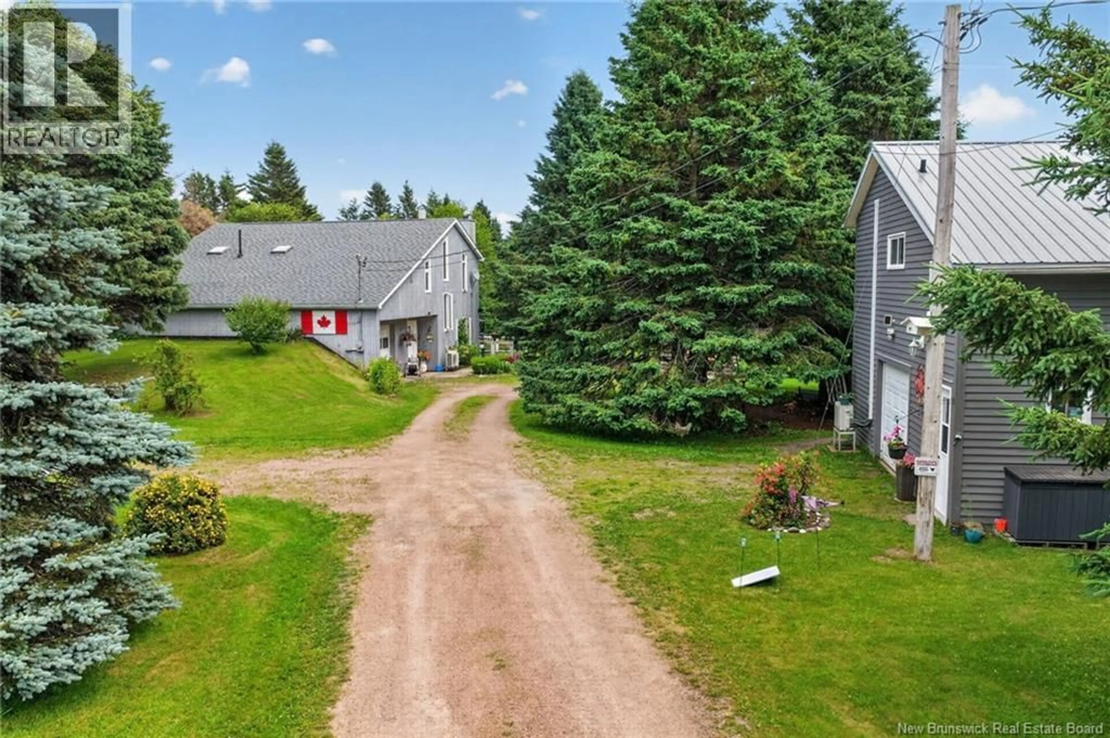 A pic from outside/outdoor area/front of a property/back of a property/a pic from drone, street for 158 ROUTE 960, Cape Tormentine New Brunswick E4M2C2