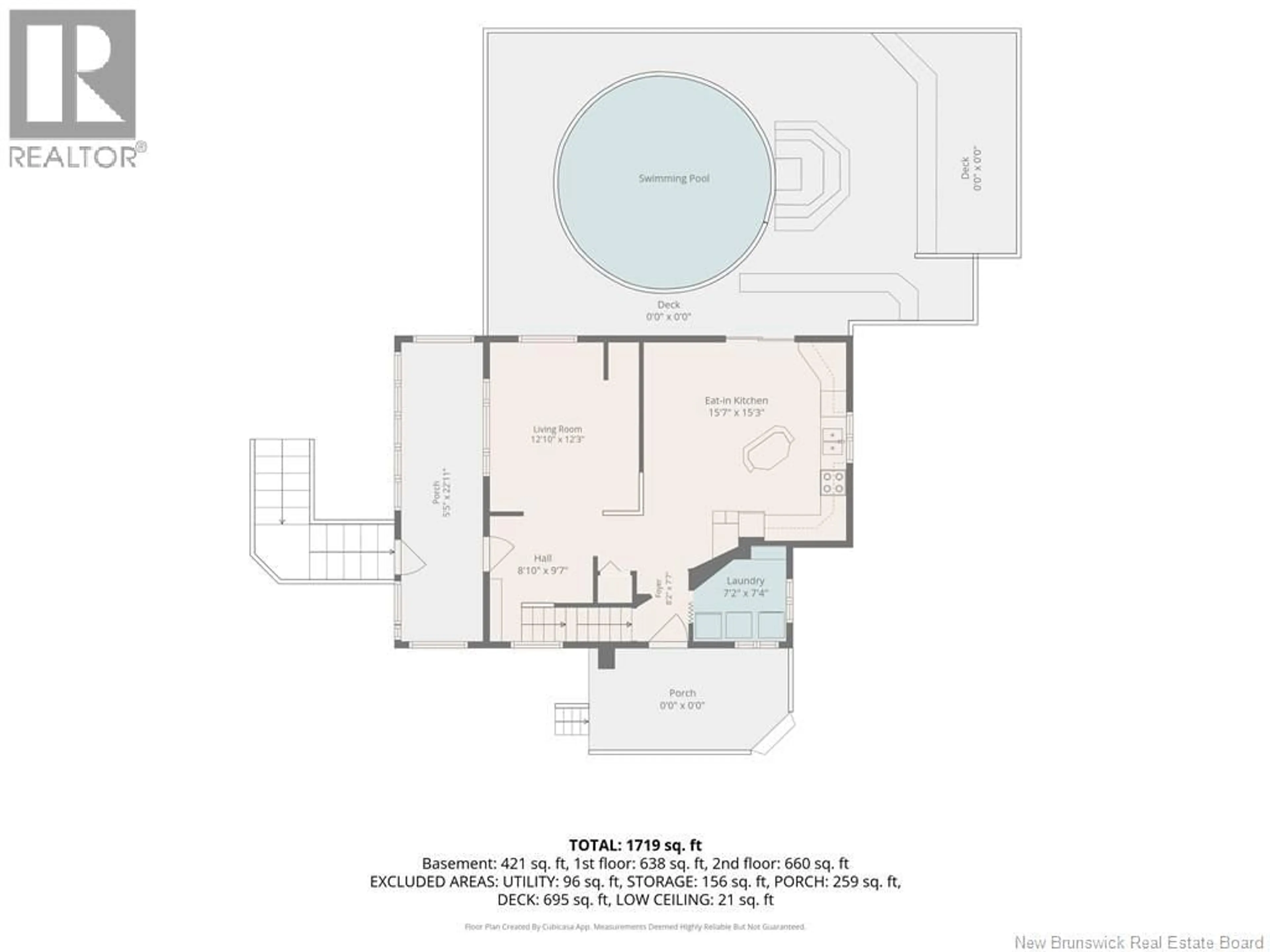 Floor plan for 510 VICTORIA, Dalhousie New Brunswick E8C2T2