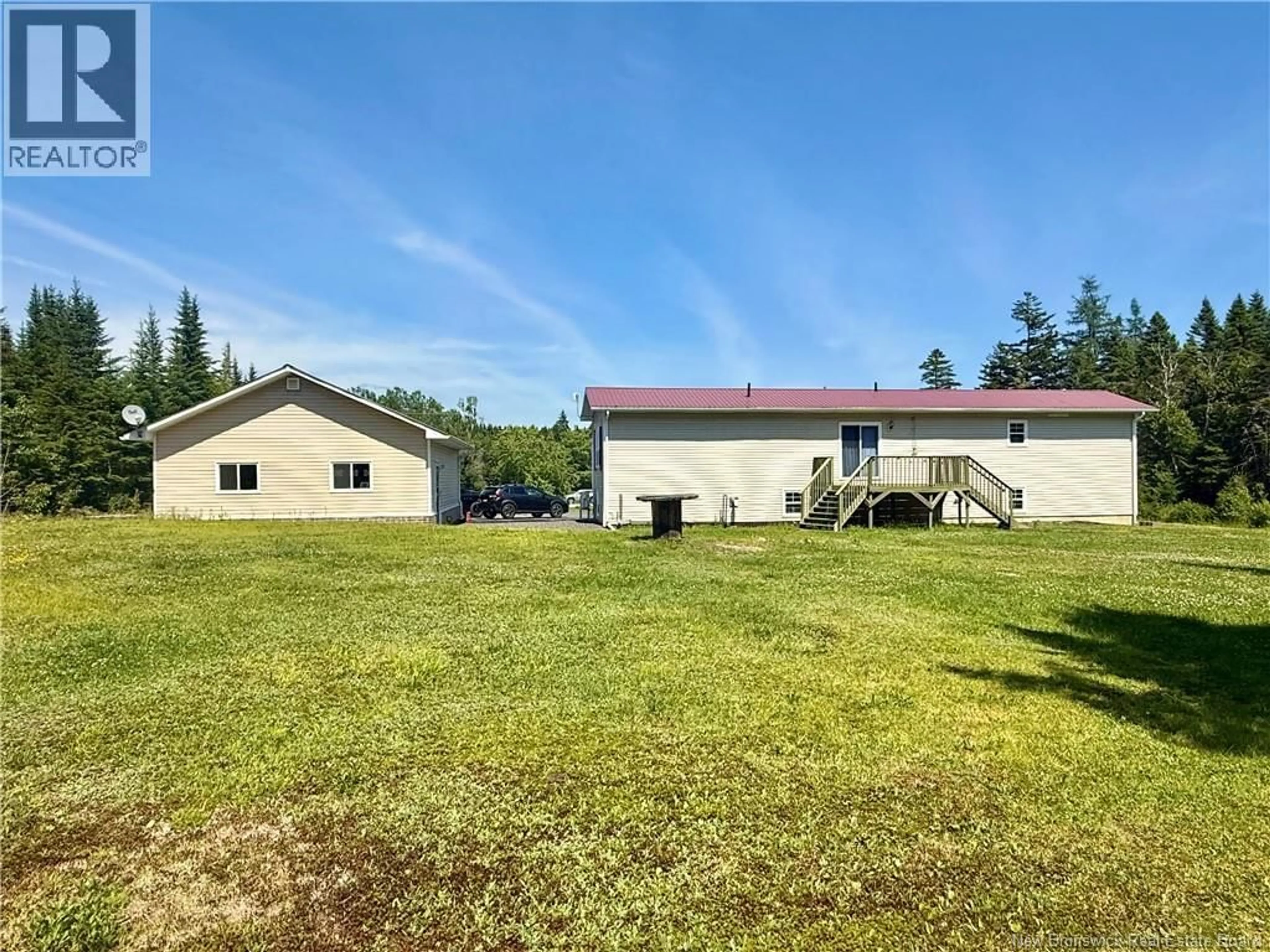 A pic from outside/outdoor area/front of a property/back of a property/a pic from drone, unknown for 261 ROUTE 172, Letang New Brunswick E5C1W3