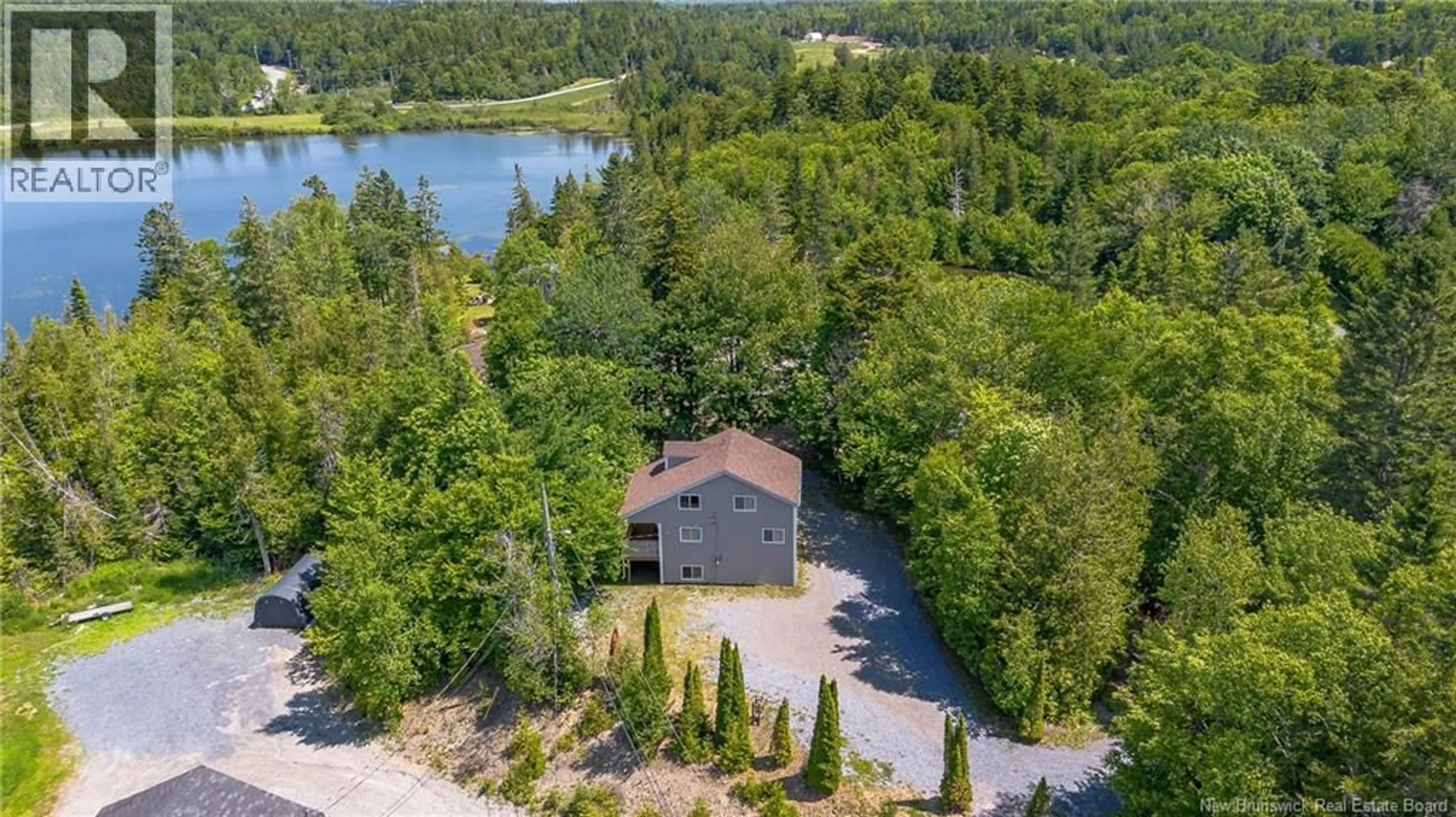 A pic from outside/outdoor area/front of a property/back of a property/a pic from drone, water/lake/river/ocean view for 79 MABEE ROAD, Saint John New Brunswick E2N1P5