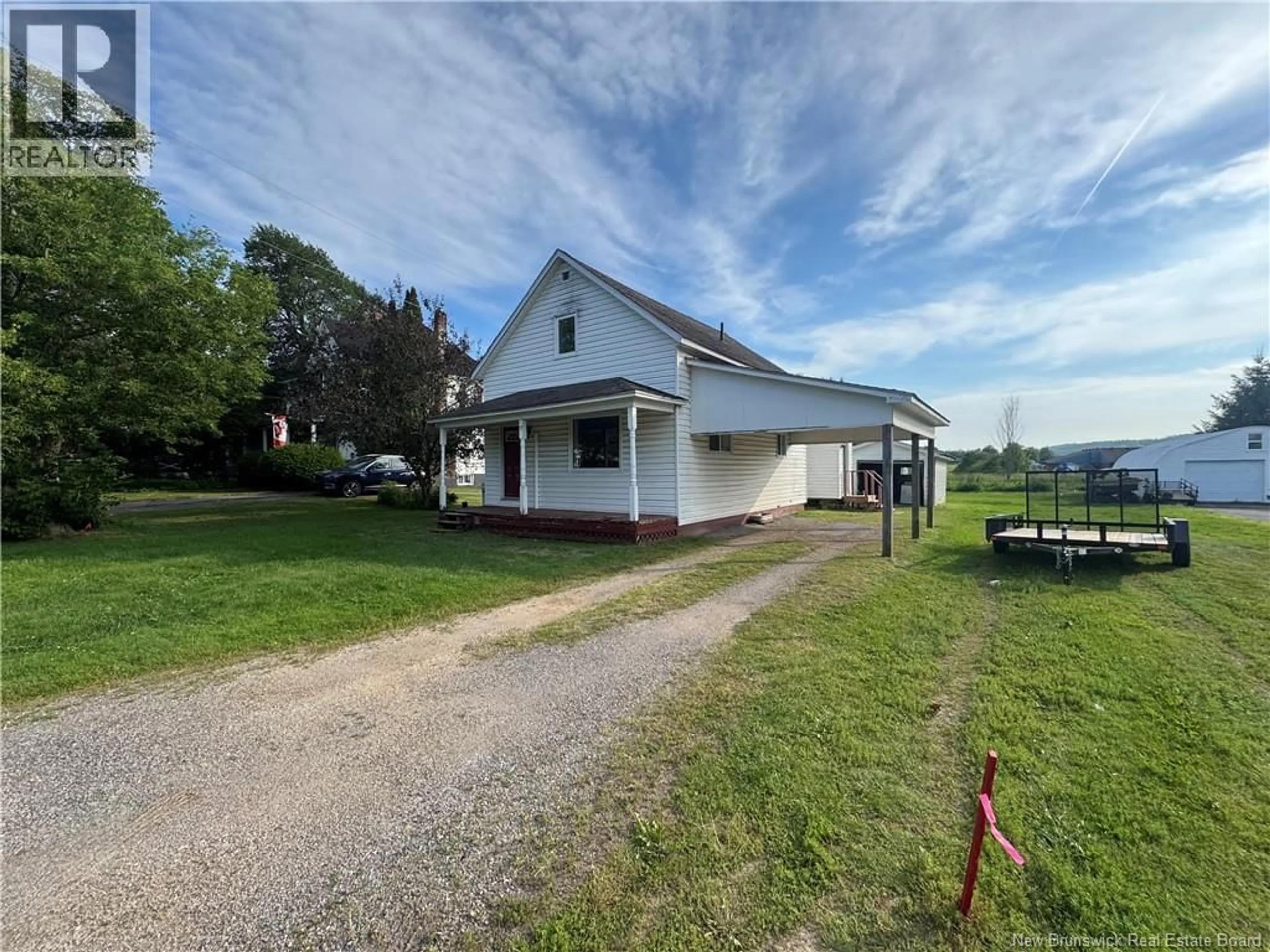 A pic from outside/outdoor area/front of a property/back of a property/a pic from drone, unknown for 19 BRIDGE STREET, Apohaqui New Brunswick E5P2M3