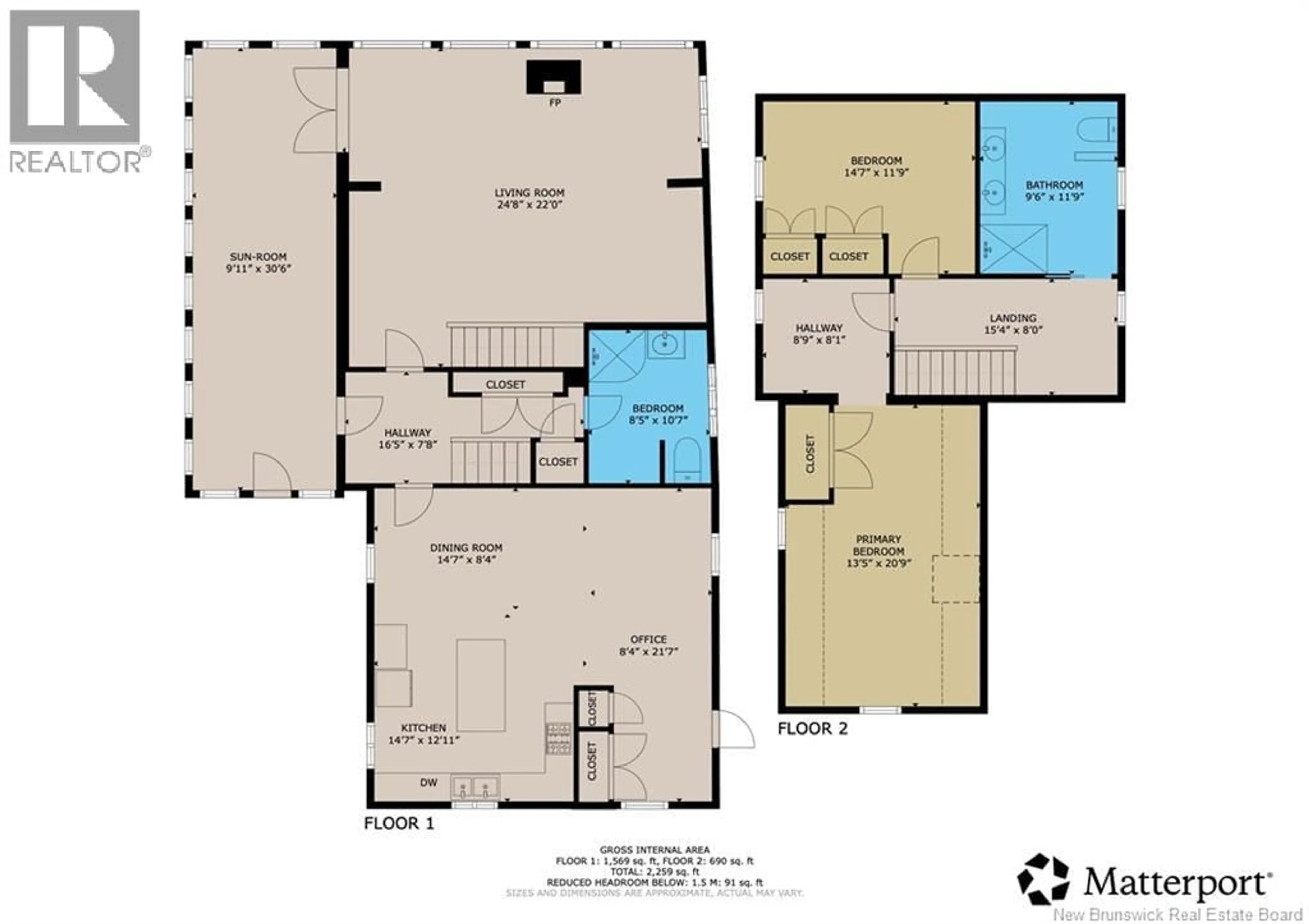 Floor plan for 2069 ROUTE 955, Little Shemogue New Brunswick E4M3K2