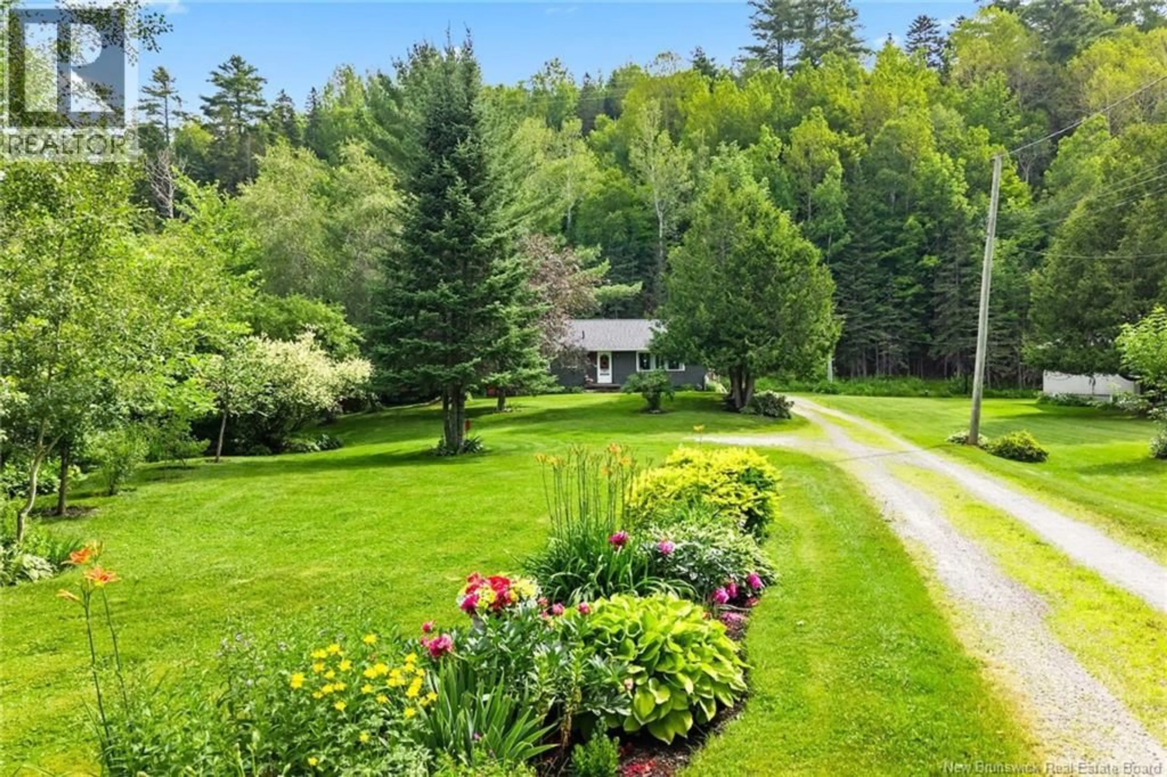 A pic from outside/outdoor area/front of a property/back of a property/a pic from drone, unknown for 1112 ROUTE 620, Estey's Bridge New Brunswick E3G6K5
