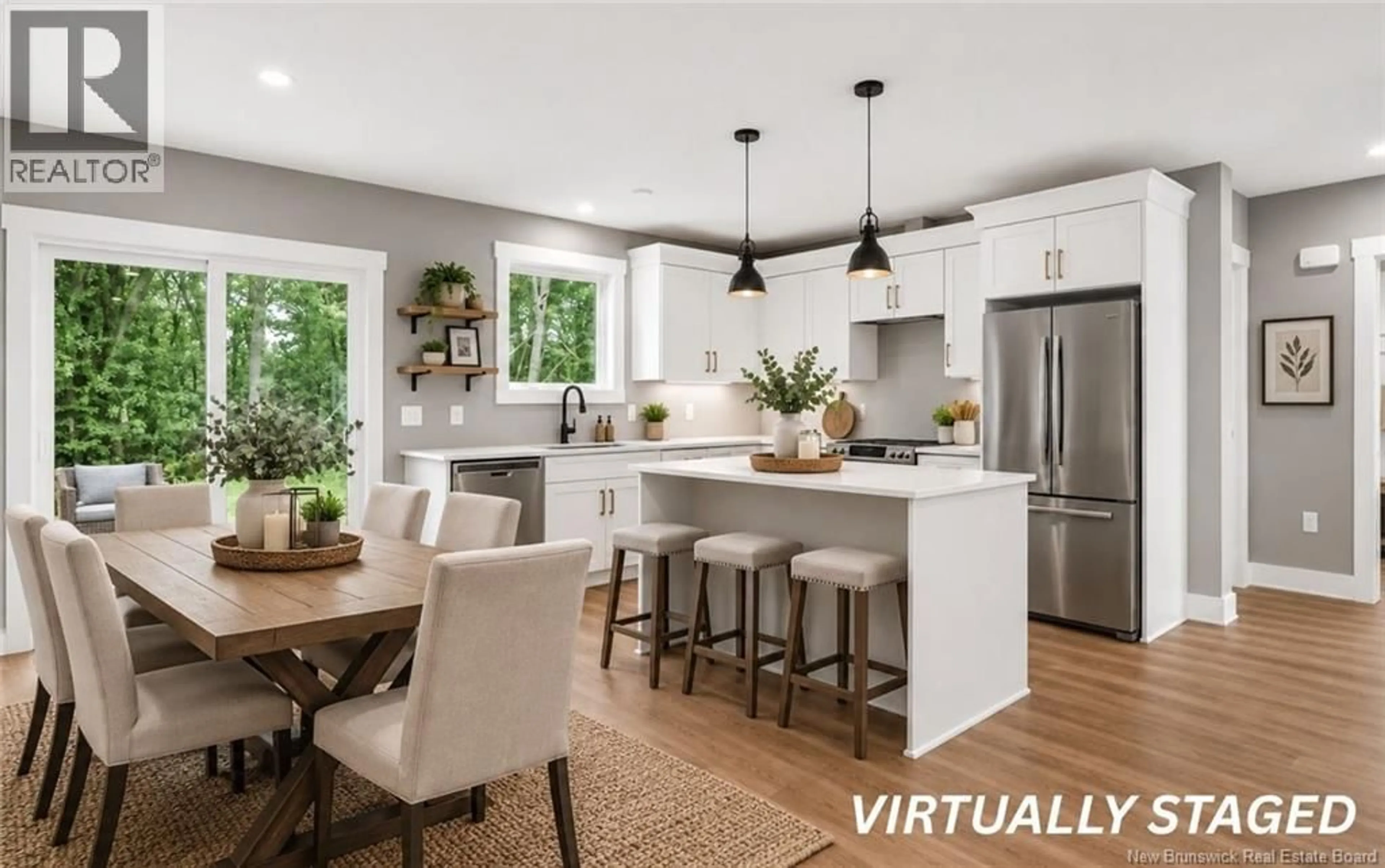 Open concept kitchen, unknown for 35 LAUZA AVENUE, Saint-Antoine New Brunswick E4V1J8