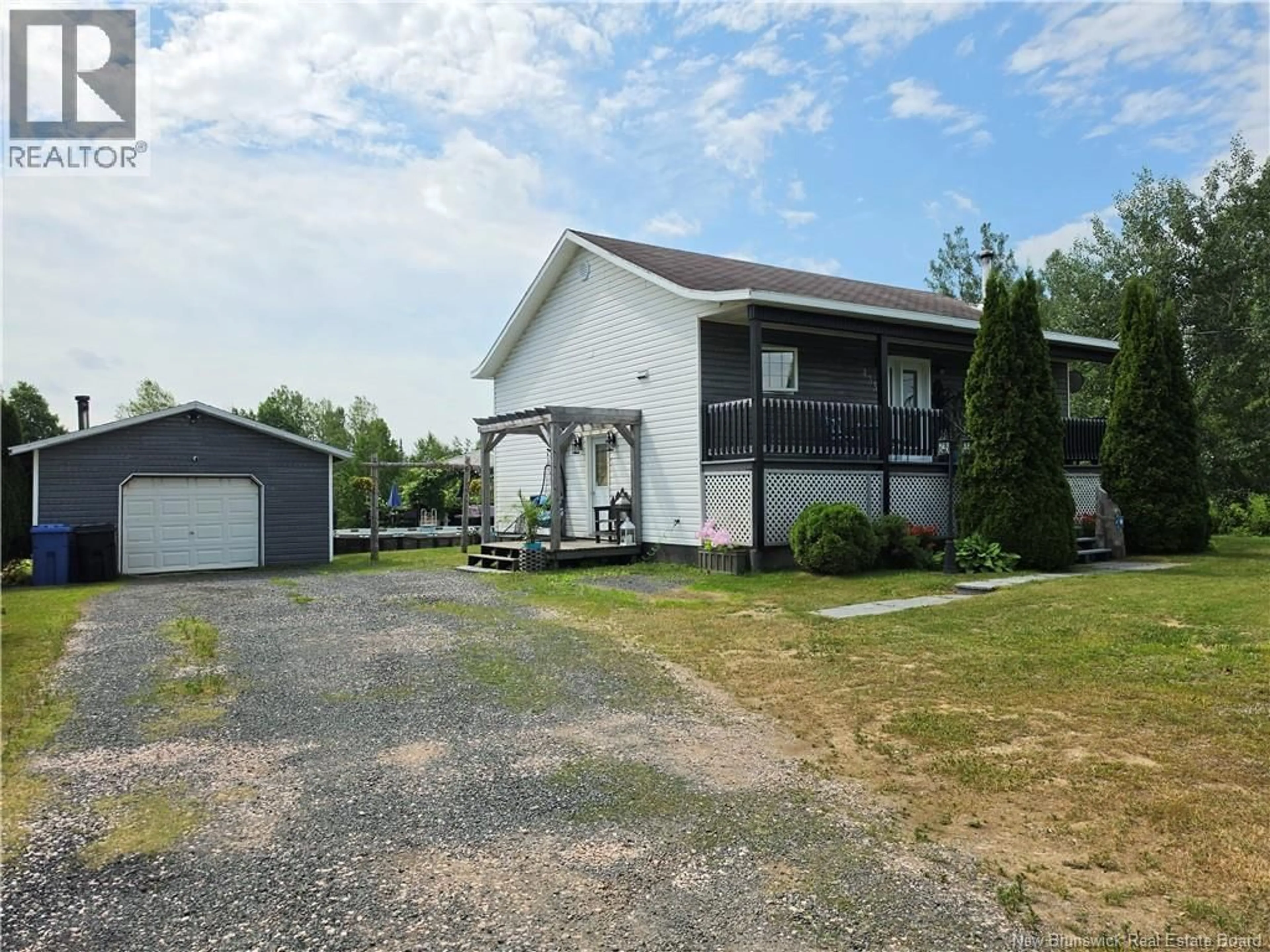 A pic from outside/outdoor area/front of a property/back of a property/a pic from drone, unknown for 4333 NICHOLAS-DENYS ROAD, Nicholas Denys New Brunswick E8K3C5
