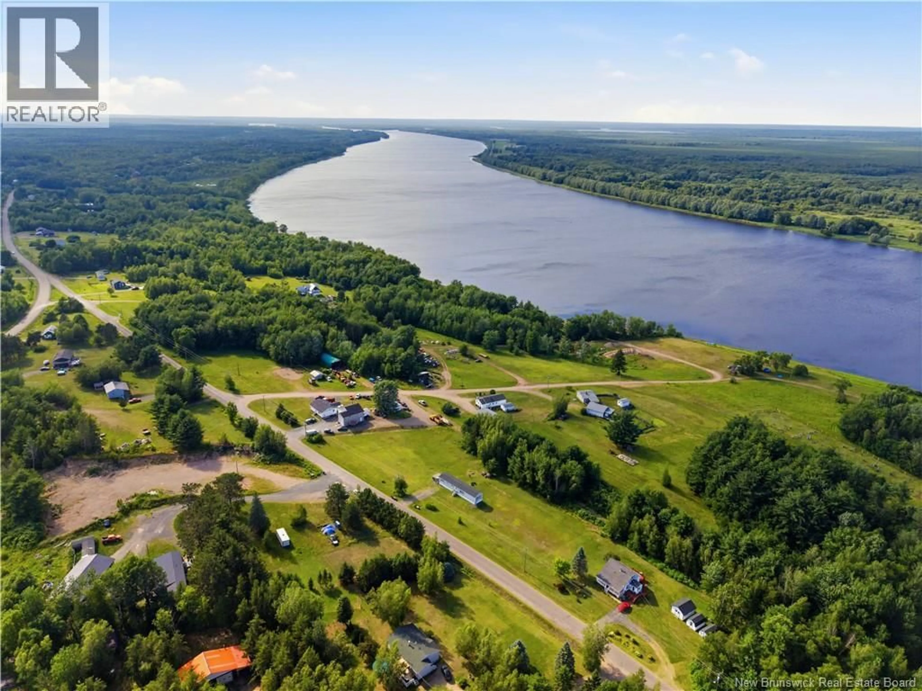 A pic from outside/outdoor area/front of a property/back of a property/a pic from drone, water/lake/river/ocean view for 139 UPPER COYTOWN ROAD, Upper Gagetown New Brunswick E5M1P3