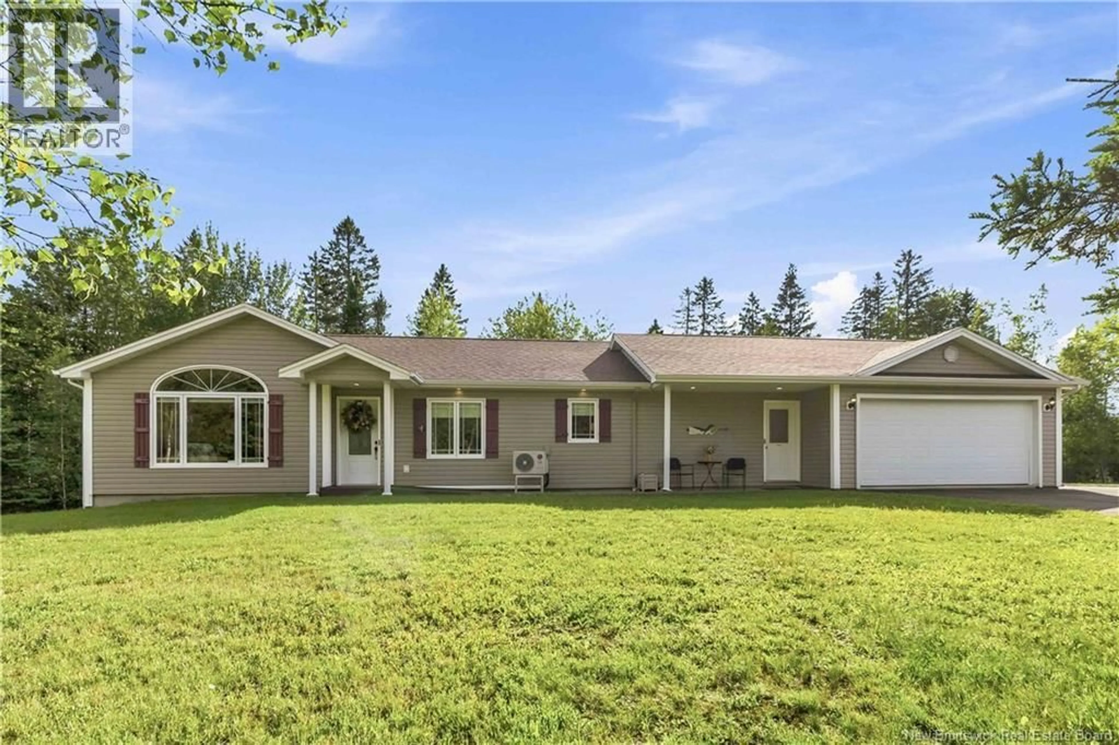 Home with vinyl exterior material, street for 199 ISAIAH ROAD, Lutes Mountain New Brunswick E1G2Y2