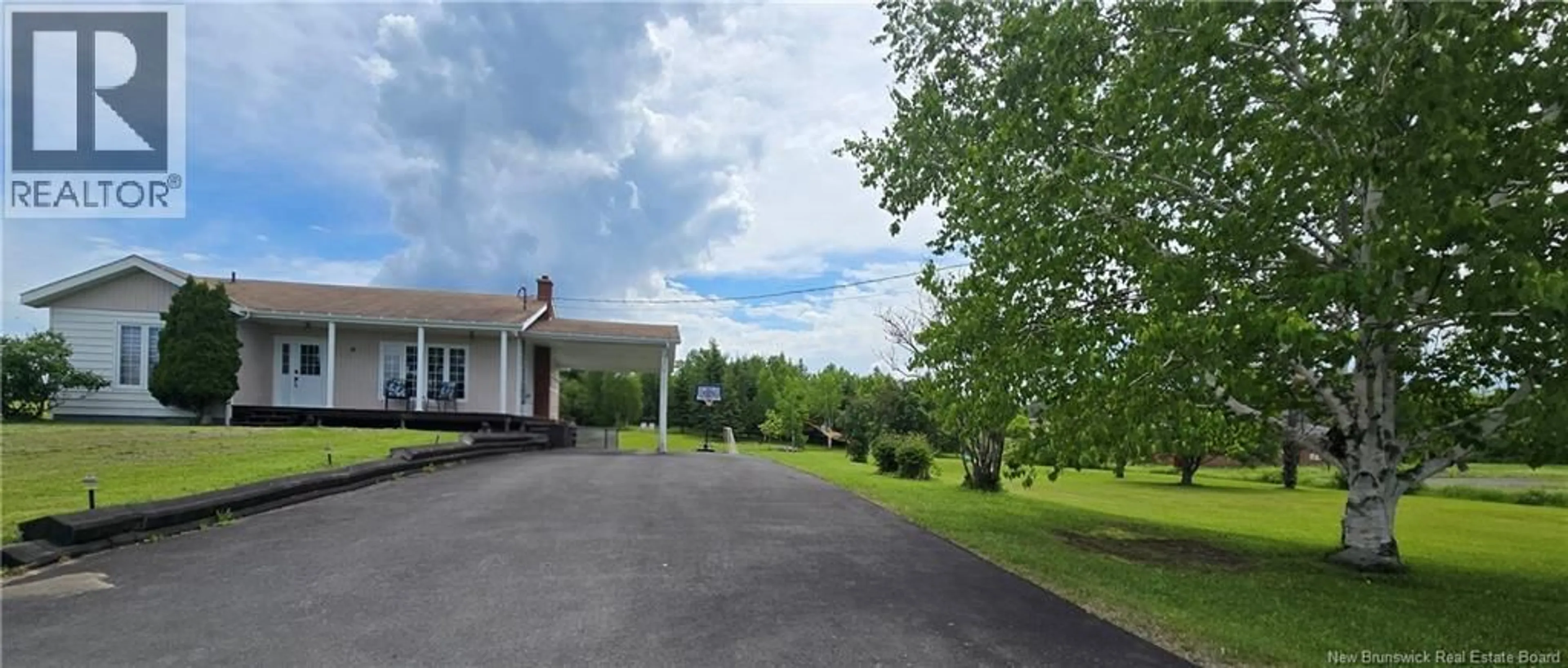 A pic from outside/outdoor area/front of a property/back of a property/a pic from drone, street for 12 BÉLANGER STREET, Saint-Arthur New Brunswick E3N5P1