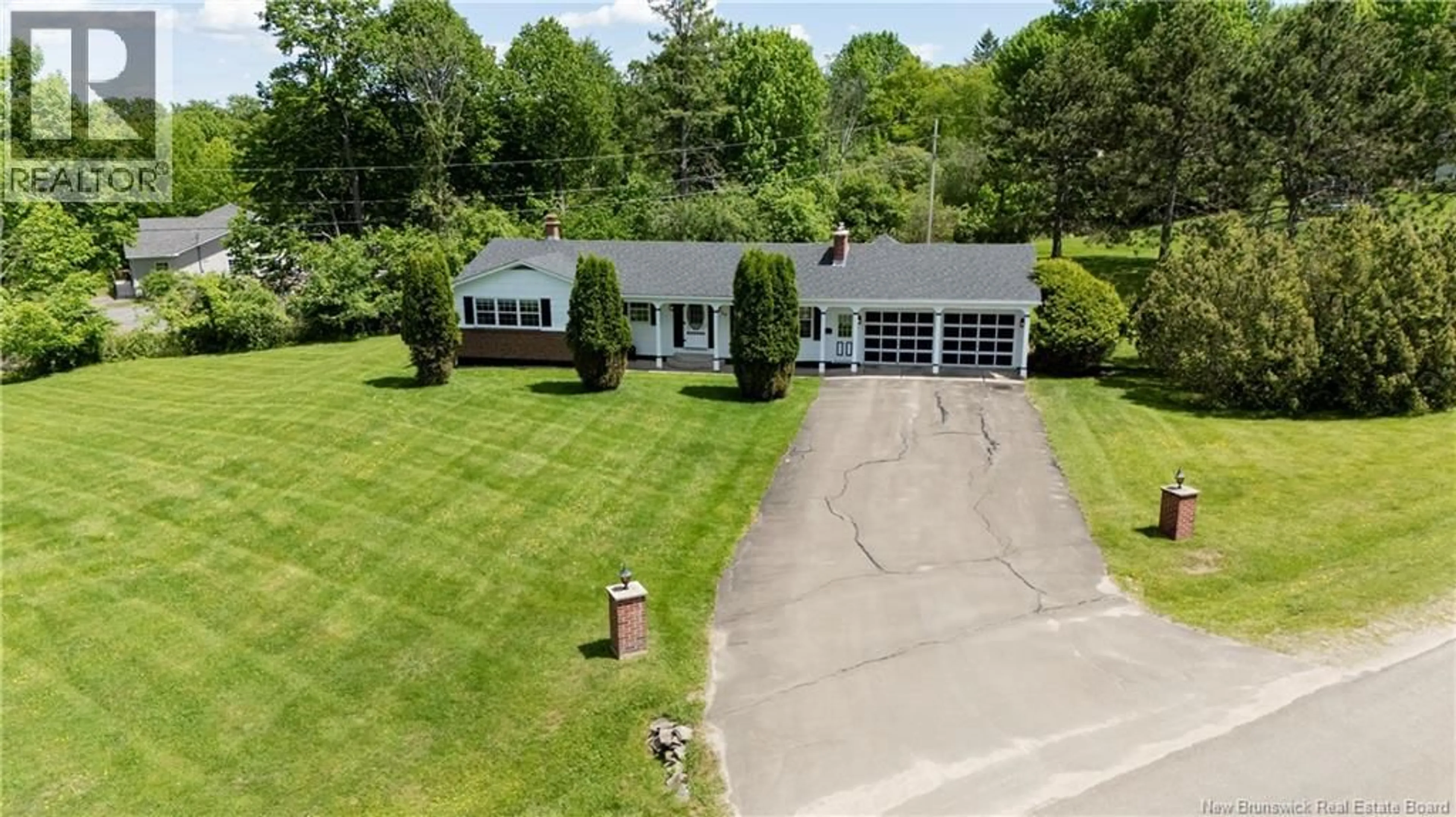 A pic from outside/outdoor area/front of a property/back of a property/a pic from drone, unknown for 29 TRAIL DRIVE, Island View New Brunswick E3E1A1