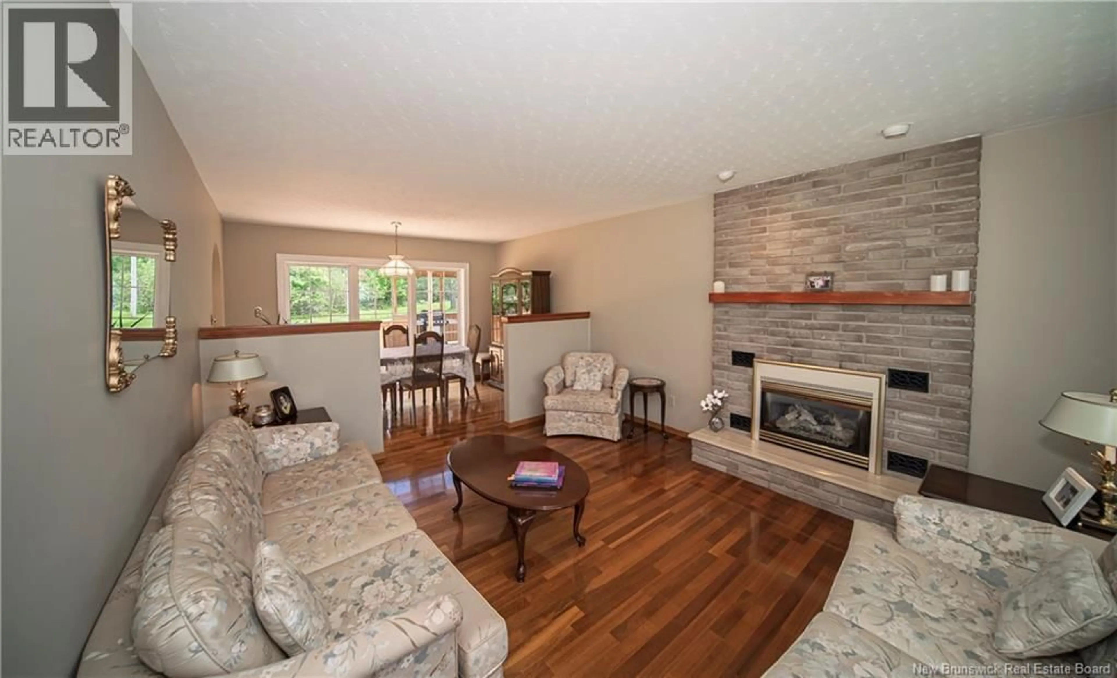 Living room with furniture, wood/laminate floor for 29 TRAIL DRIVE, Island View New Brunswick E3E1A1
