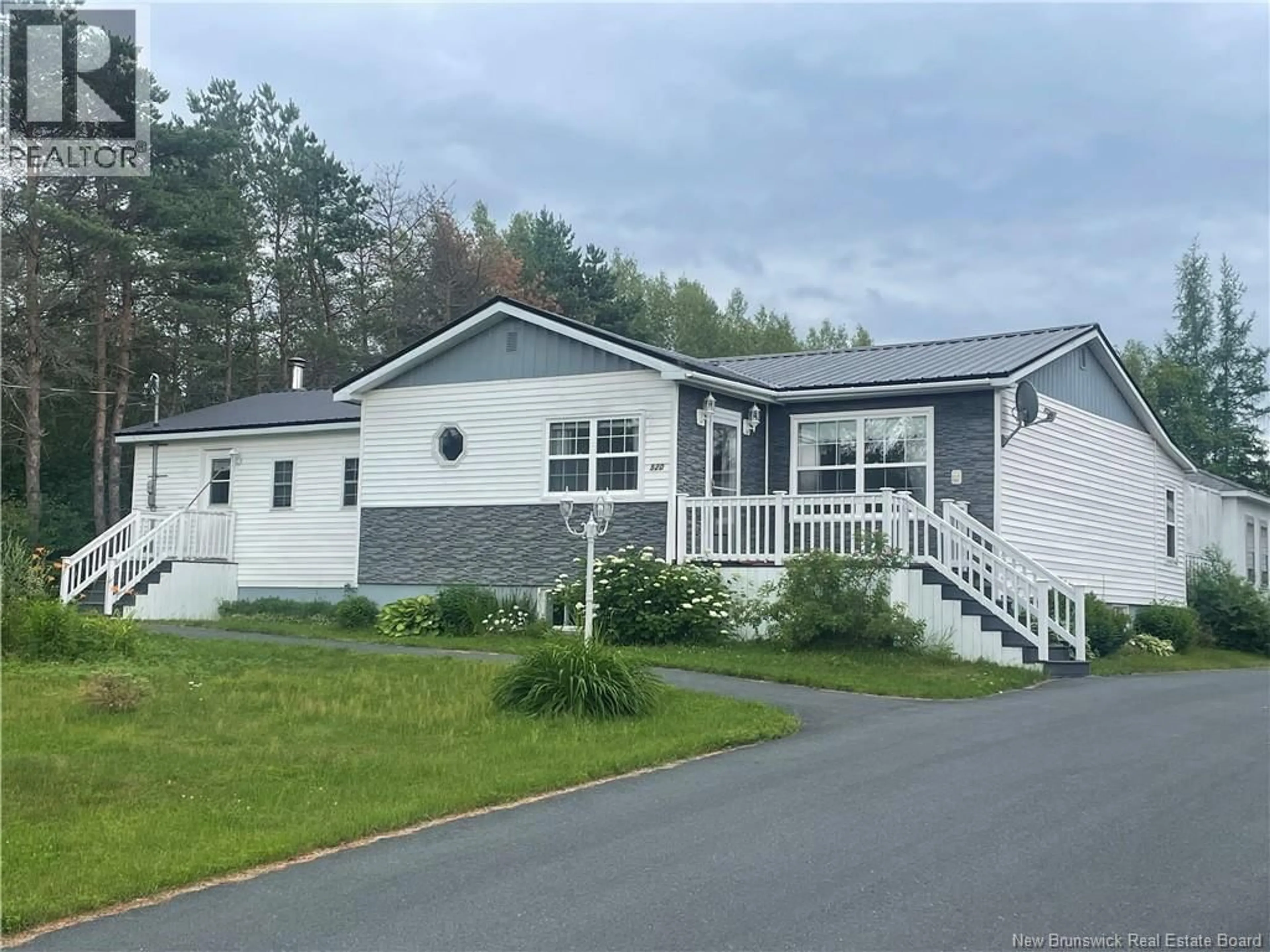 Home with vinyl exterior material, unknown for 520 ROUTE 118, Gray Rapids New Brunswick E9B1H2
