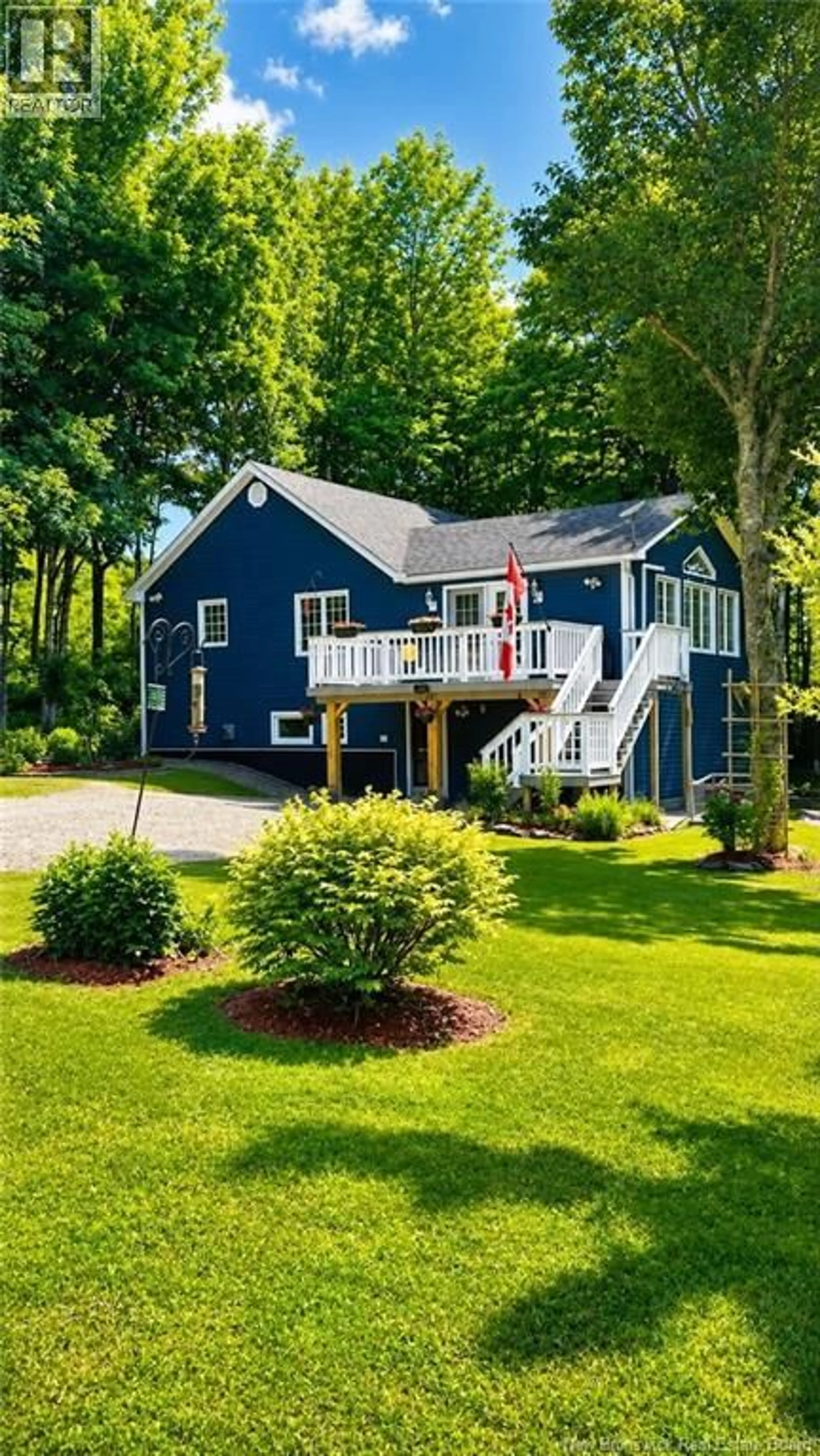 Home with vinyl exterior material, water/lake/river/ocean view for 56 BEECHWOOD ROAD, Beechwood New Brunswick E7J1Z2