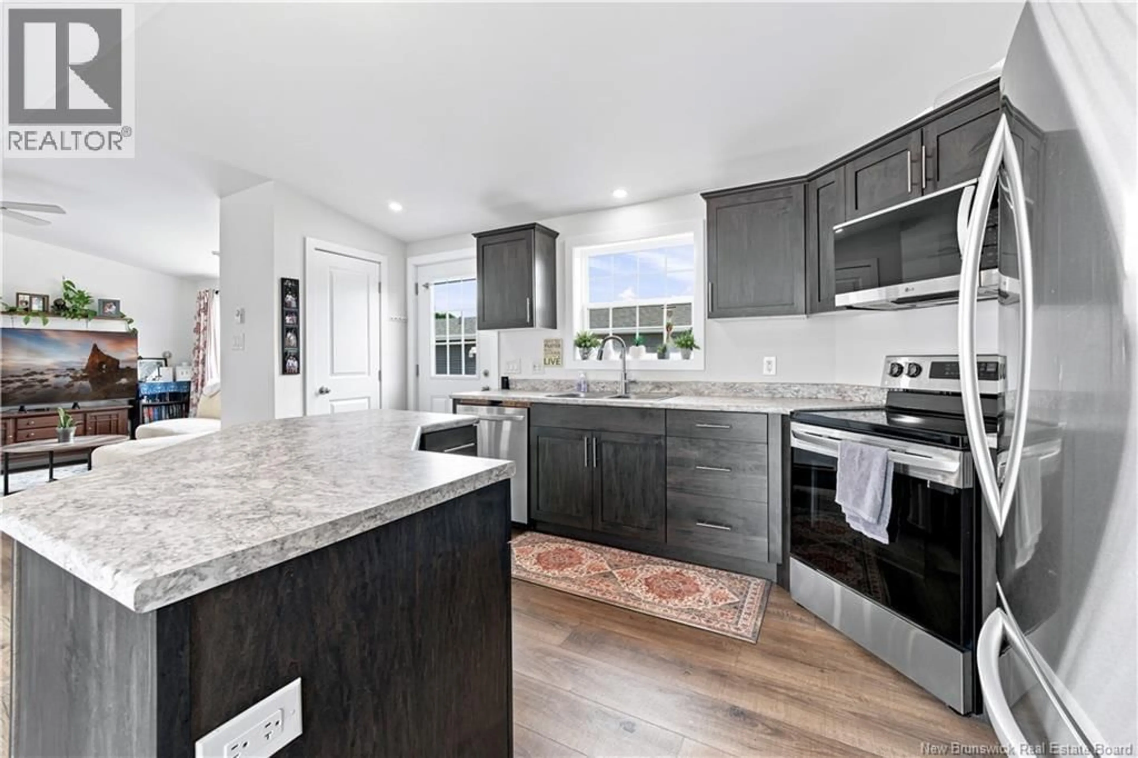 Open concept kitchen, ceramic/tile floor for 41 REX HURLEY BOULEVARD, Saint John New Brunswick E2H0B6