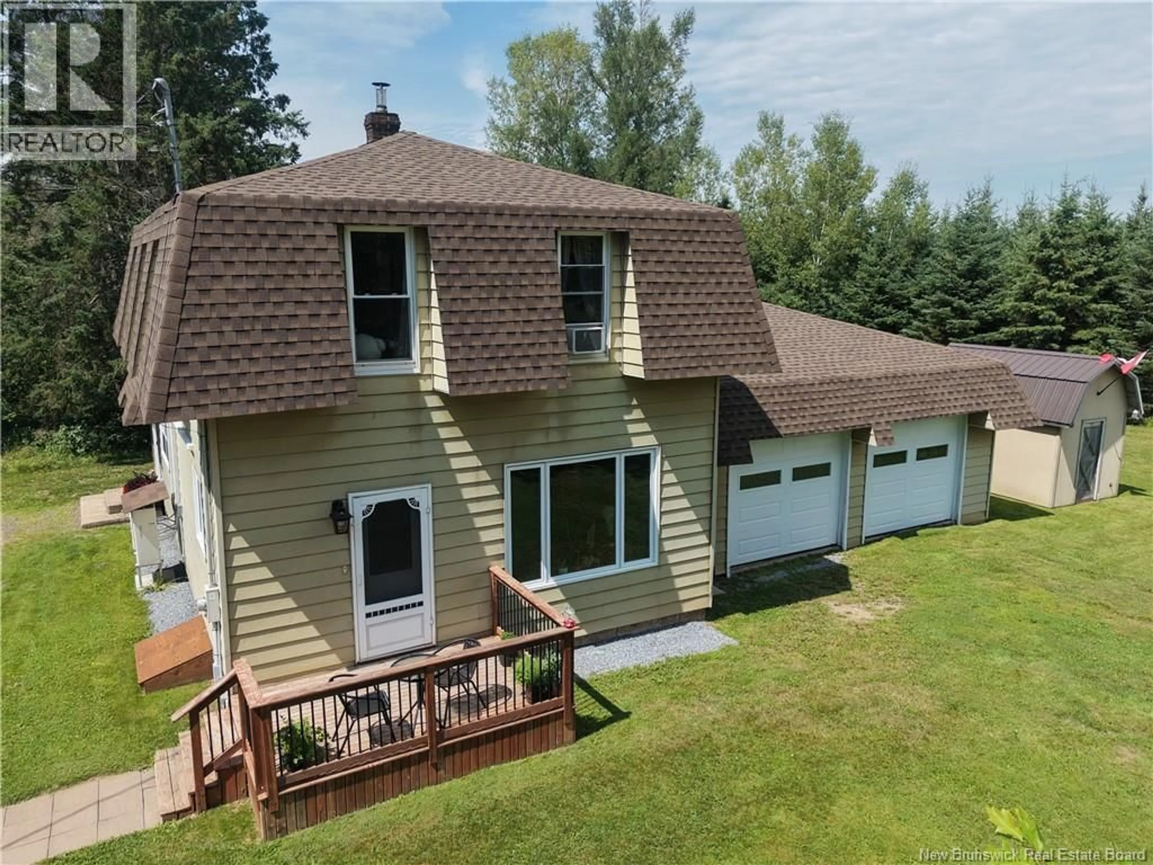 A pic from outside/outdoor area/front of a property/back of a property/a pic from drone, unknown for 12430 ROUTE 114, Penobsquis New Brunswick E4G2Z2