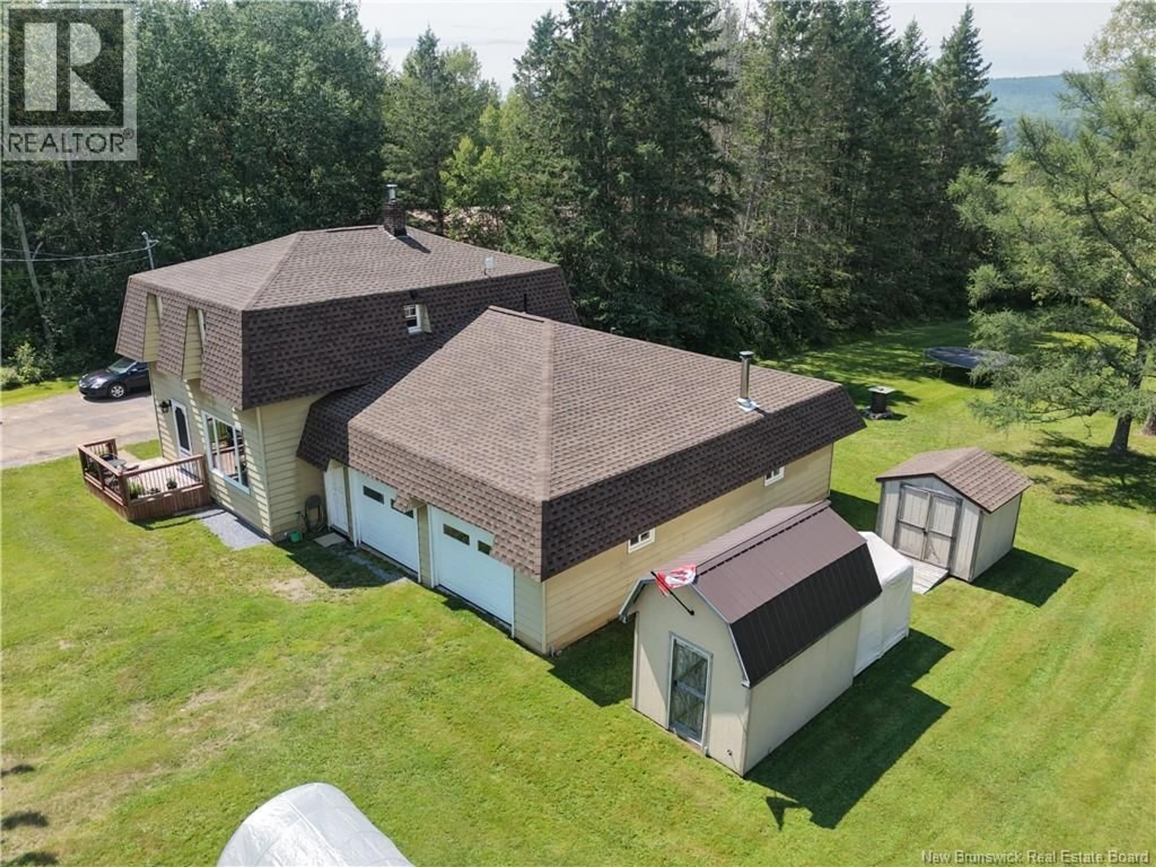 A pic from outside/outdoor area/front of a property/back of a property/a pic from drone, unknown for 12430 ROUTE 114, Penobsquis New Brunswick E4G2Z2