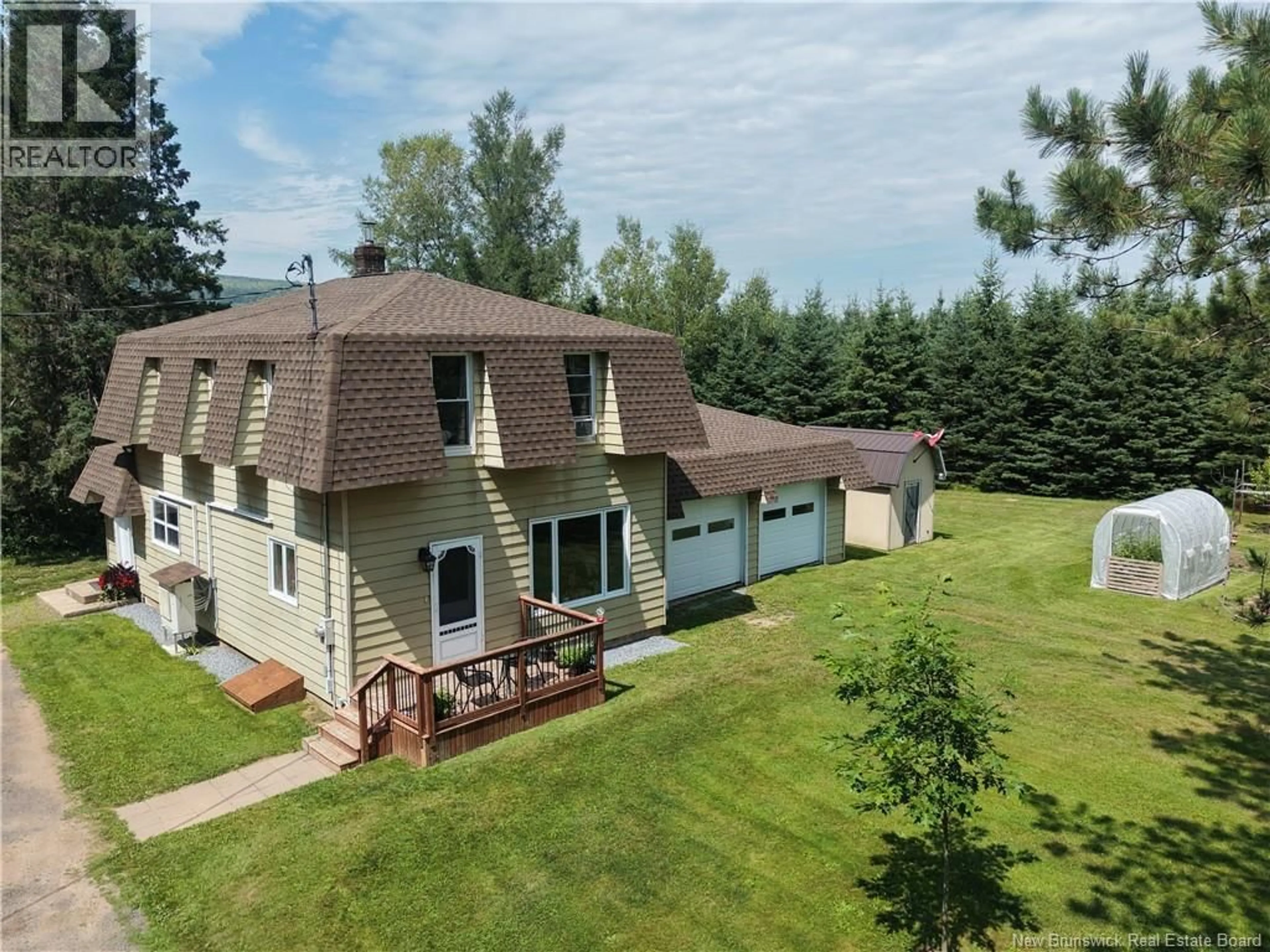 A pic from outside/outdoor area/front of a property/back of a property/a pic from drone, unknown for 12430 ROUTE 114, Penobsquis New Brunswick E4G2Z2
