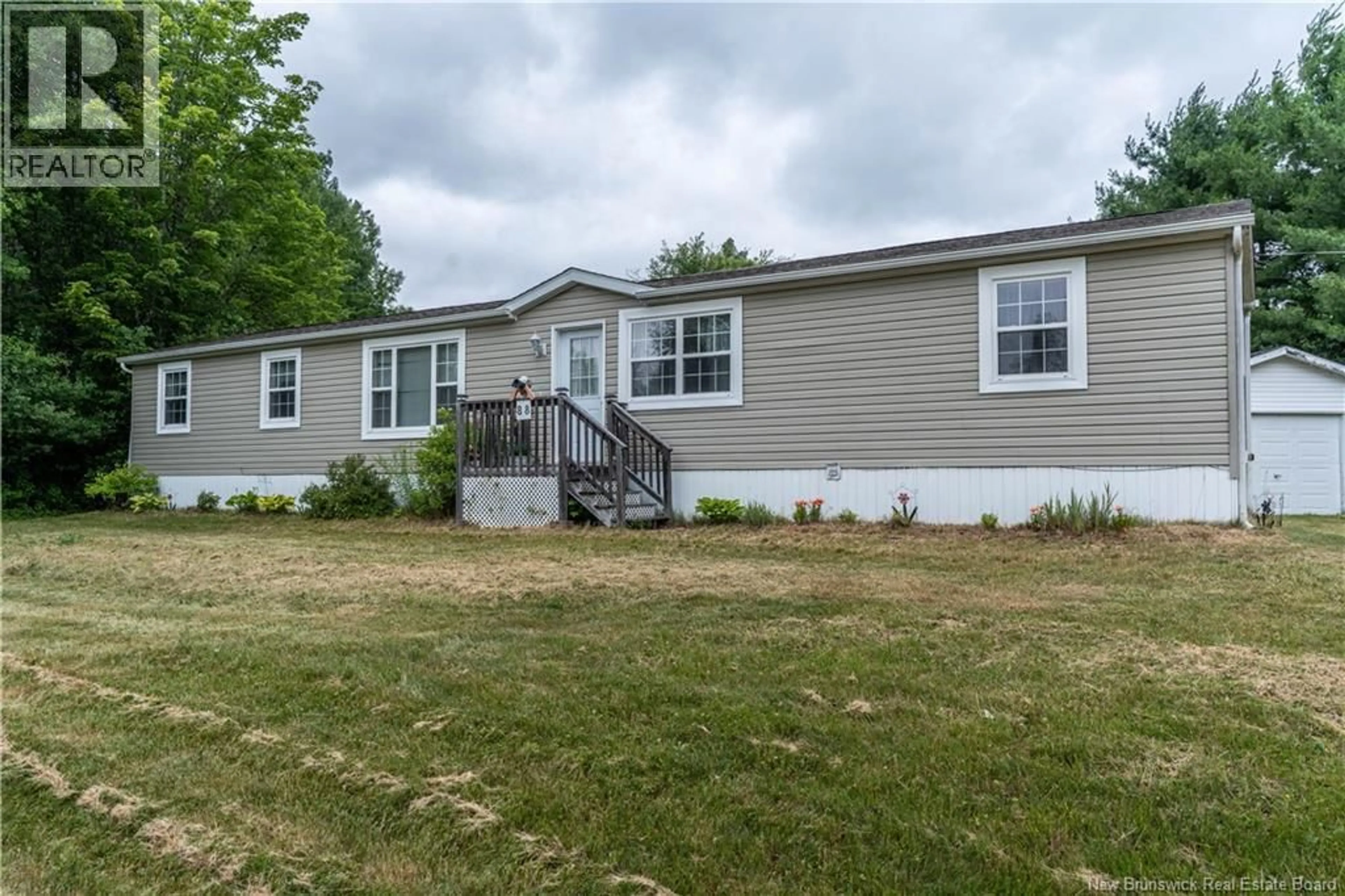 Home with vinyl exterior material, unknown for 88 MCLAGGAN DRIVE, Blackville New Brunswick E9B1Y6