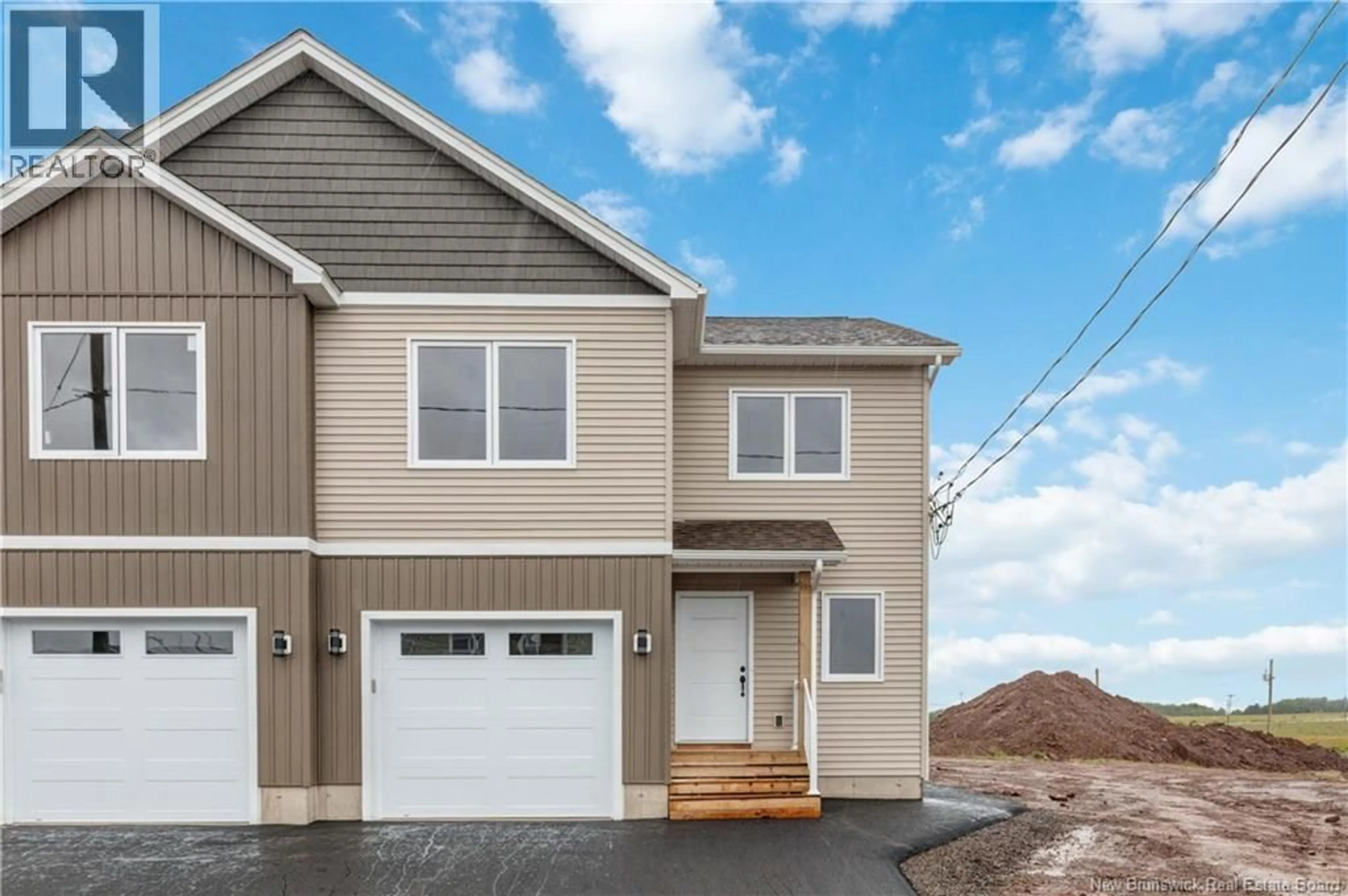 Home with vinyl exterior material, street for 224-226 MACCOUN STREET, Moncton New Brunswick E1K0A1