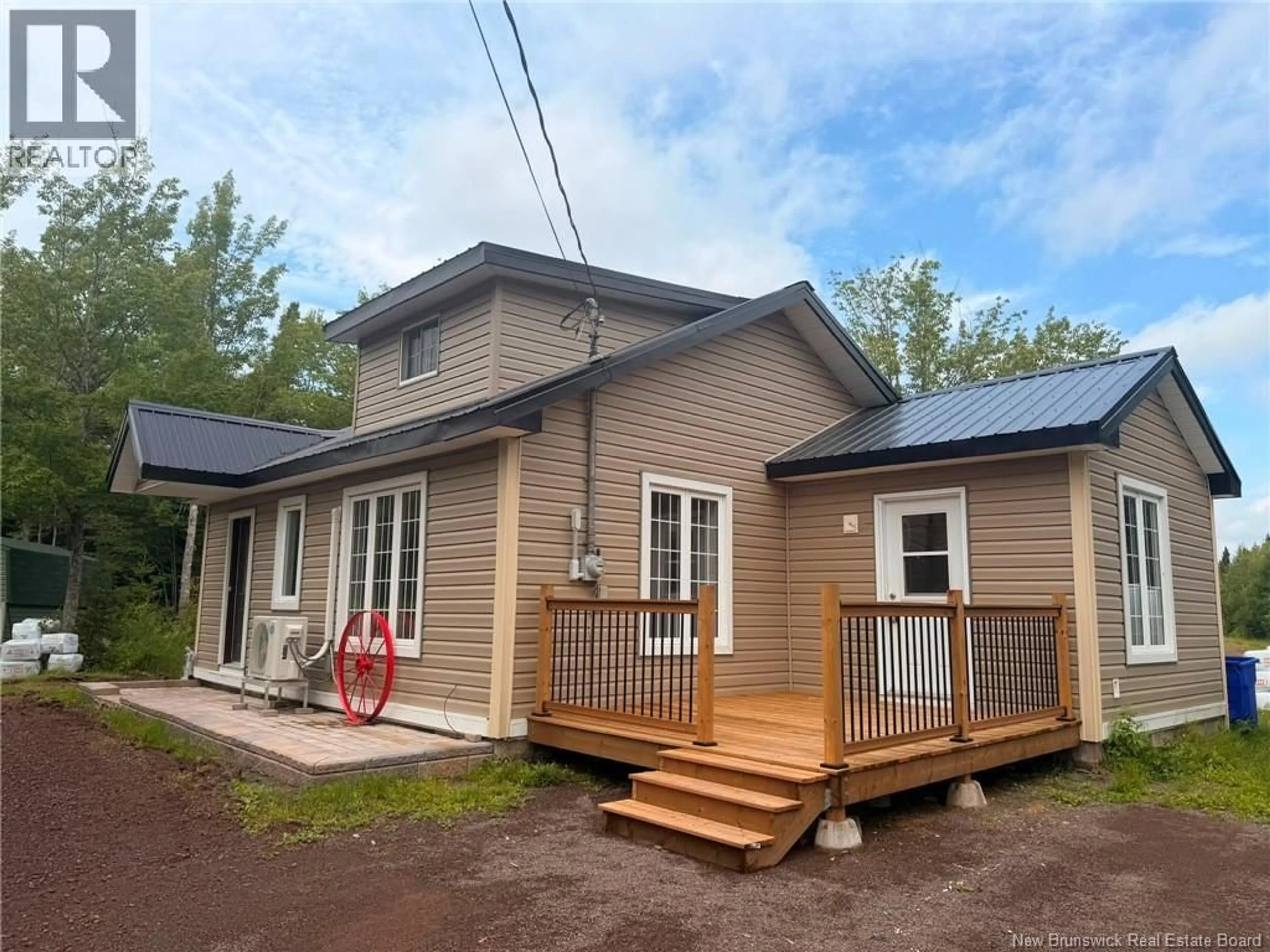 Home with vinyl exterior material, building for 580 SAINT-SOSIME ROAD, Adamsville New Brunswick E4T2G7