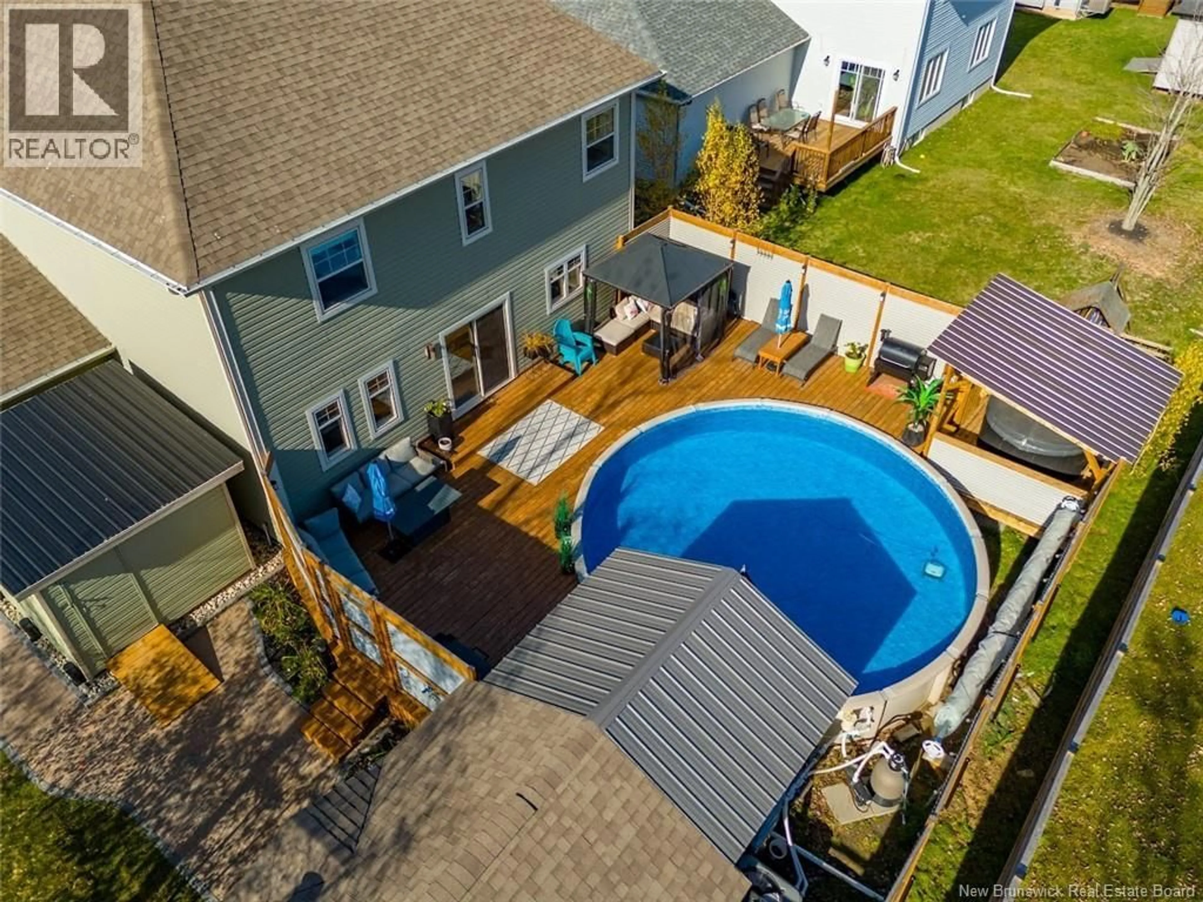 A pic from outside/outdoor area/front of a property/back of a property/a pic from drone, water/lake/river/ocean view for 24 BELAY STREET, Moncton New Brunswick E1G5V4