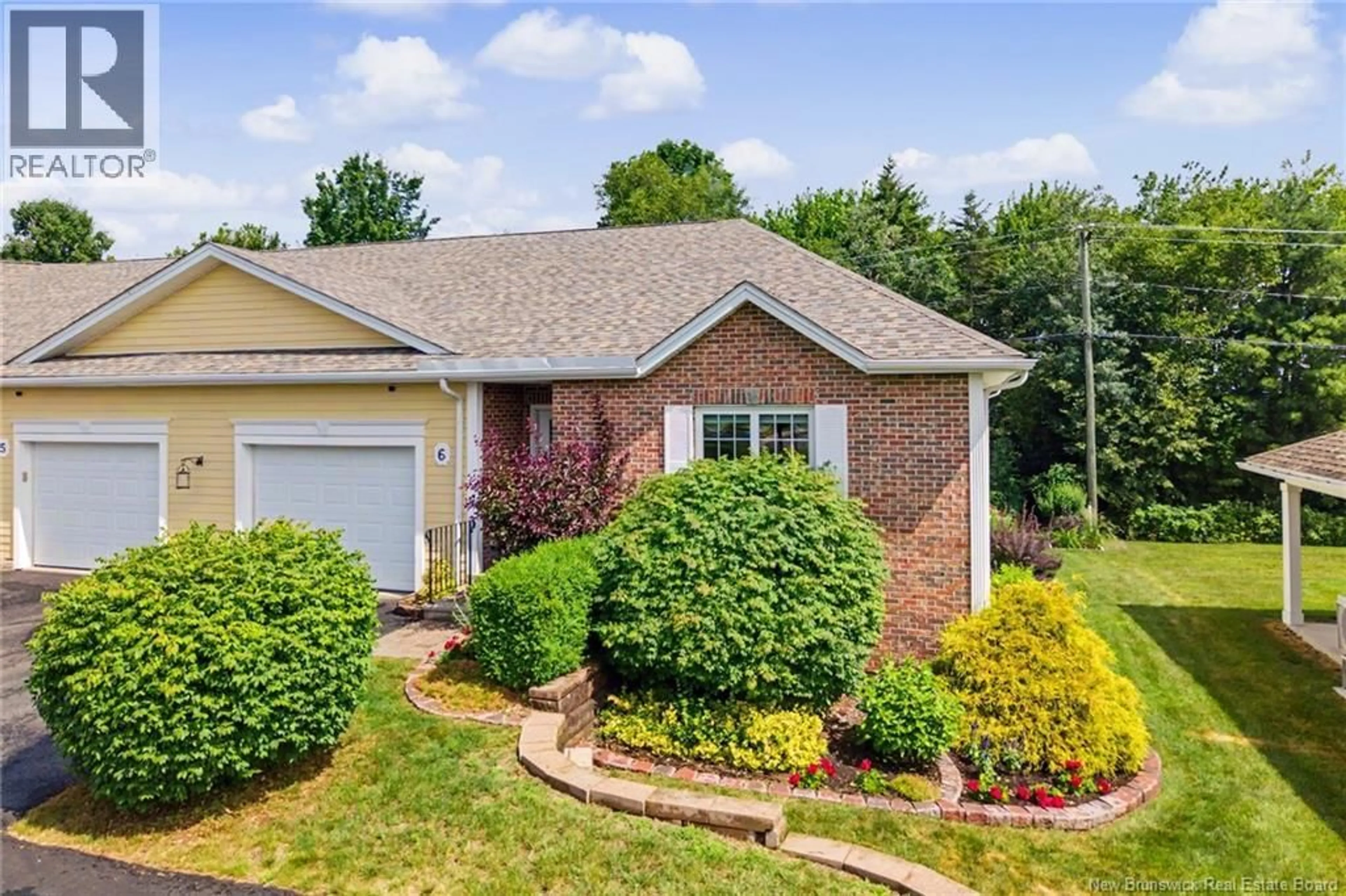 Home with brick exterior material, unknown for 6 - 28 SARAHS LANE, Fredericton New Brunswick E3B0G1