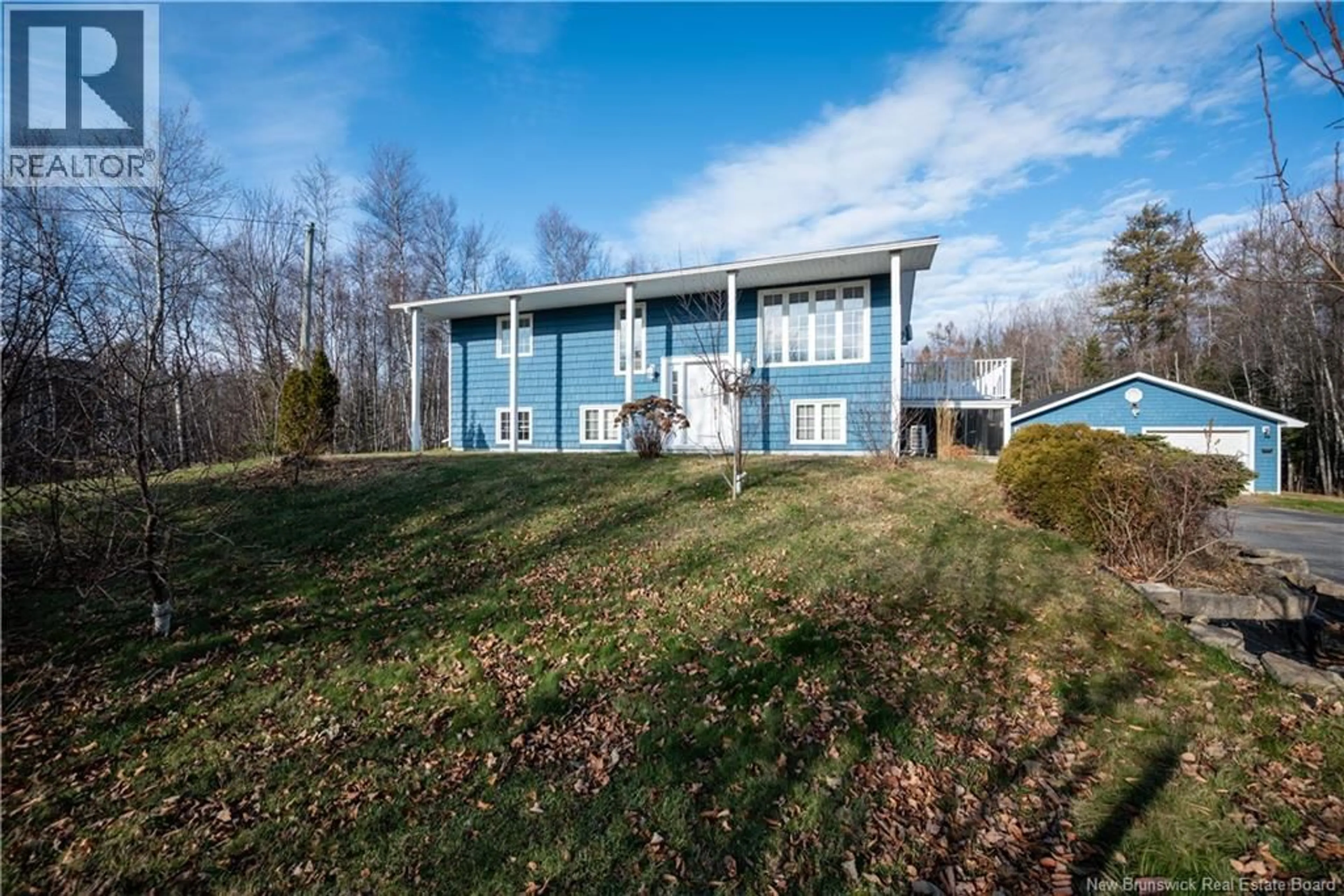 A pic from outside/outdoor area/front of a property/back of a property/a pic from drone, water/lake/river/ocean view for 90 SAINT-PAUL STREET, Rogersville New Brunswick E4Y1W2