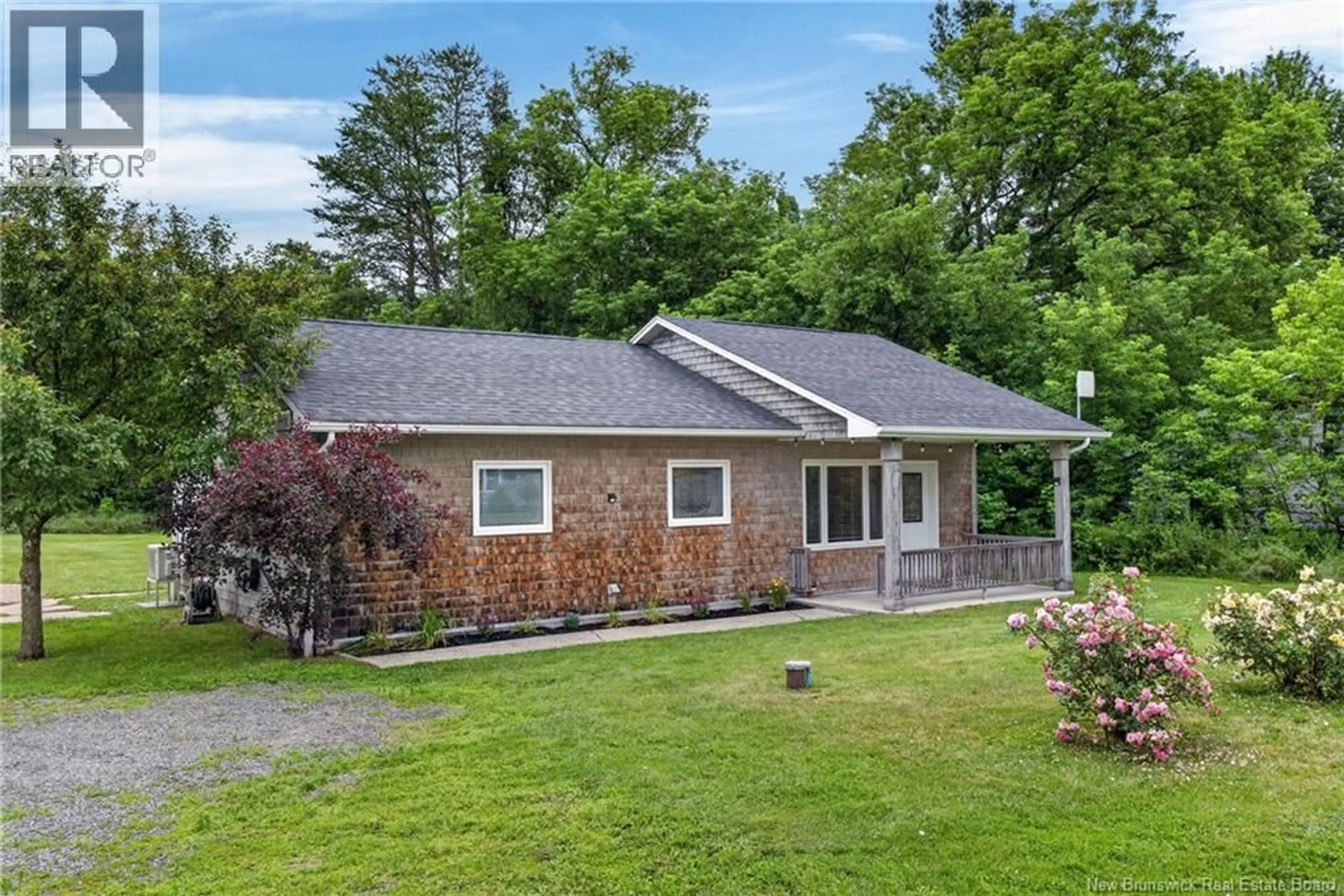 A pic from outside/outdoor area/front of a property/back of a property/a pic from drone, unknown for 36 ROUTE 104, Keswick New Brunswick E6L2A2