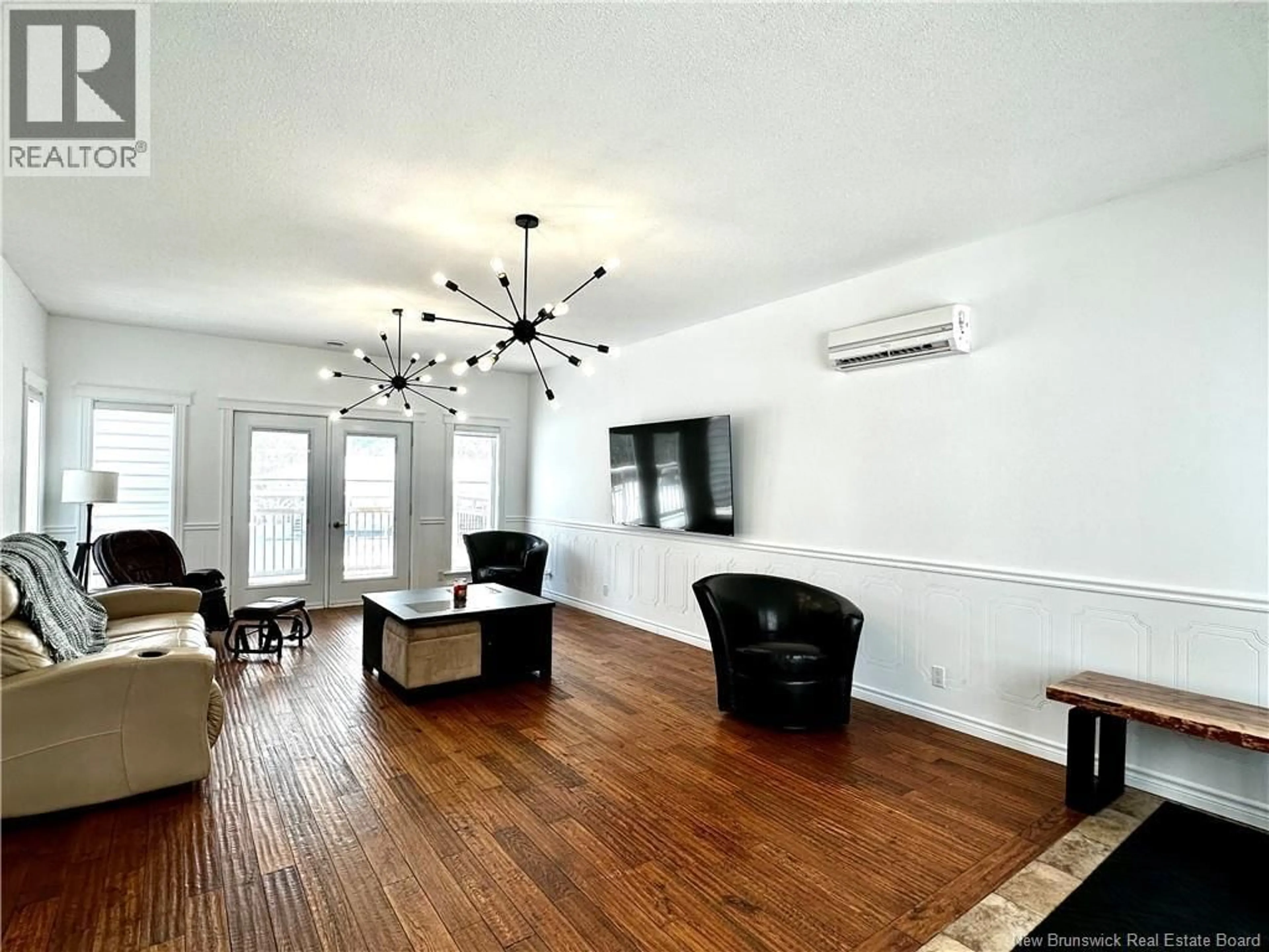 Living room with furniture, wood/laminate floor for 1220 ST-FRANÇOIS STREET, Verret New Brunswick E3V4P3