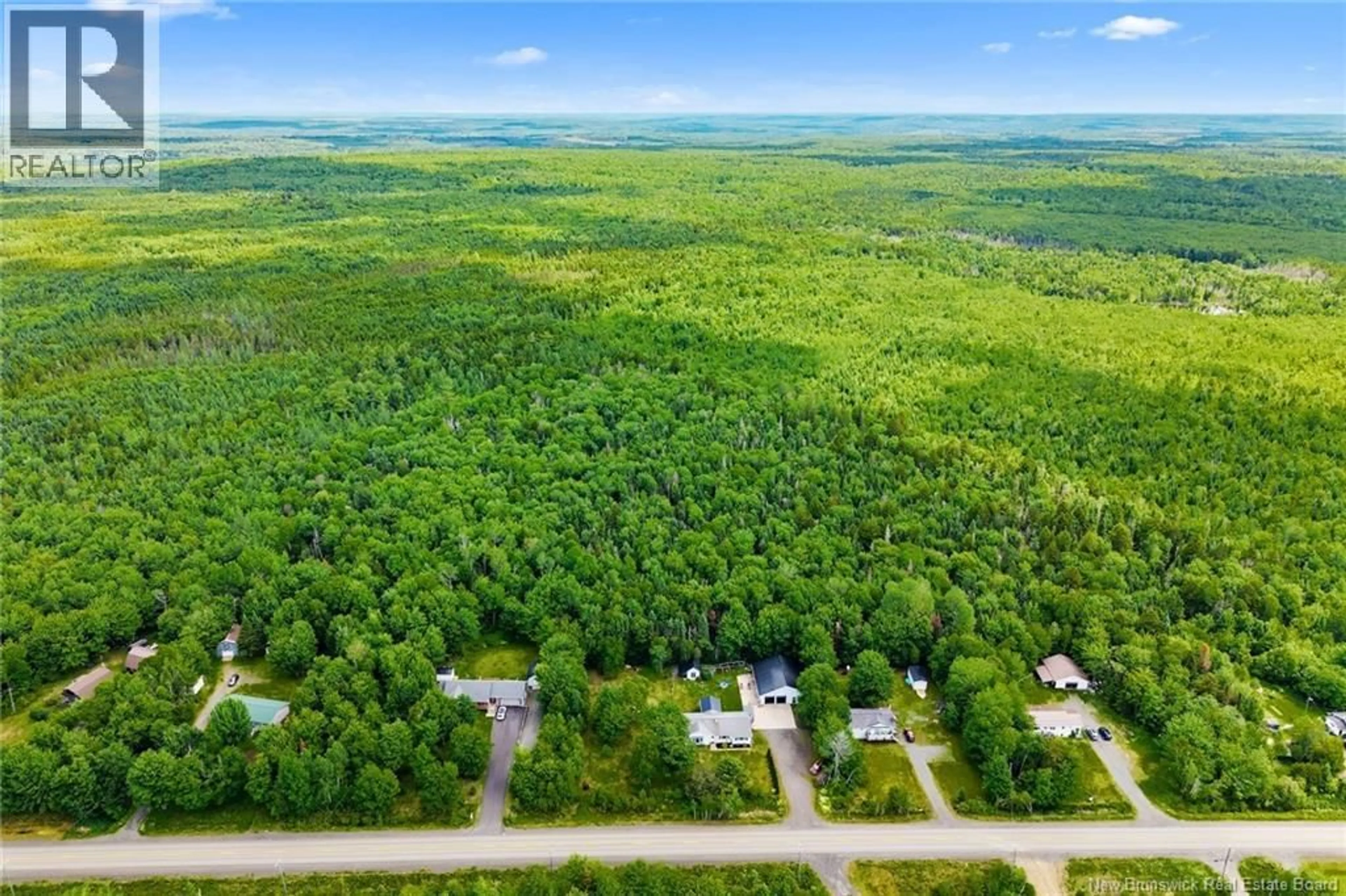 A pic from outside/outdoor area/front of a property/back of a property/a pic from drone, forest/trees view for 2310 ROUTE 620, Fredericton New Brunswick E6G6L5