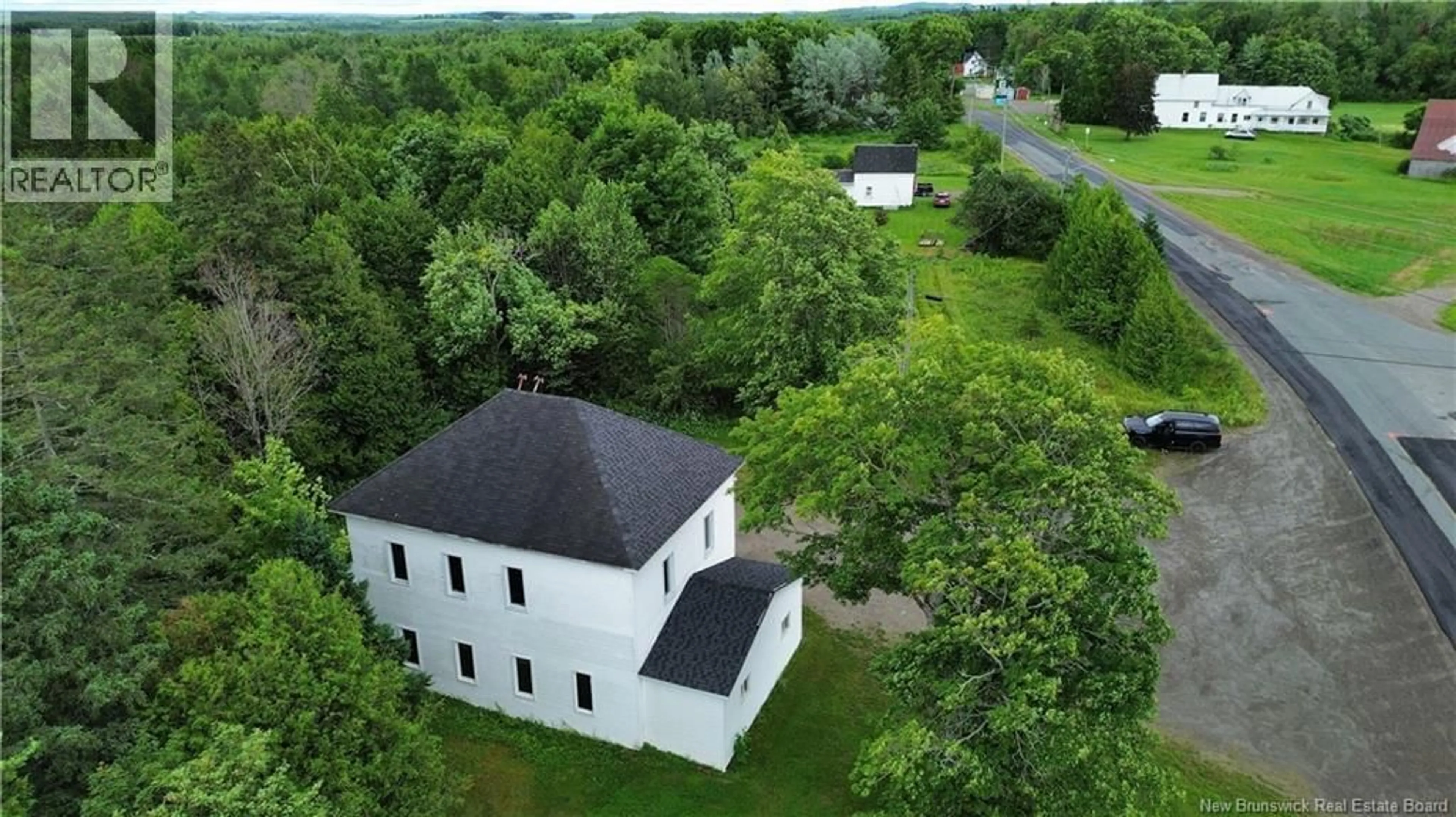 A pic from outside/outdoor area/front of a property/back of a property/a pic from drone, building for 560 ROUTE, Lakeville New Brunswick E7K1W8