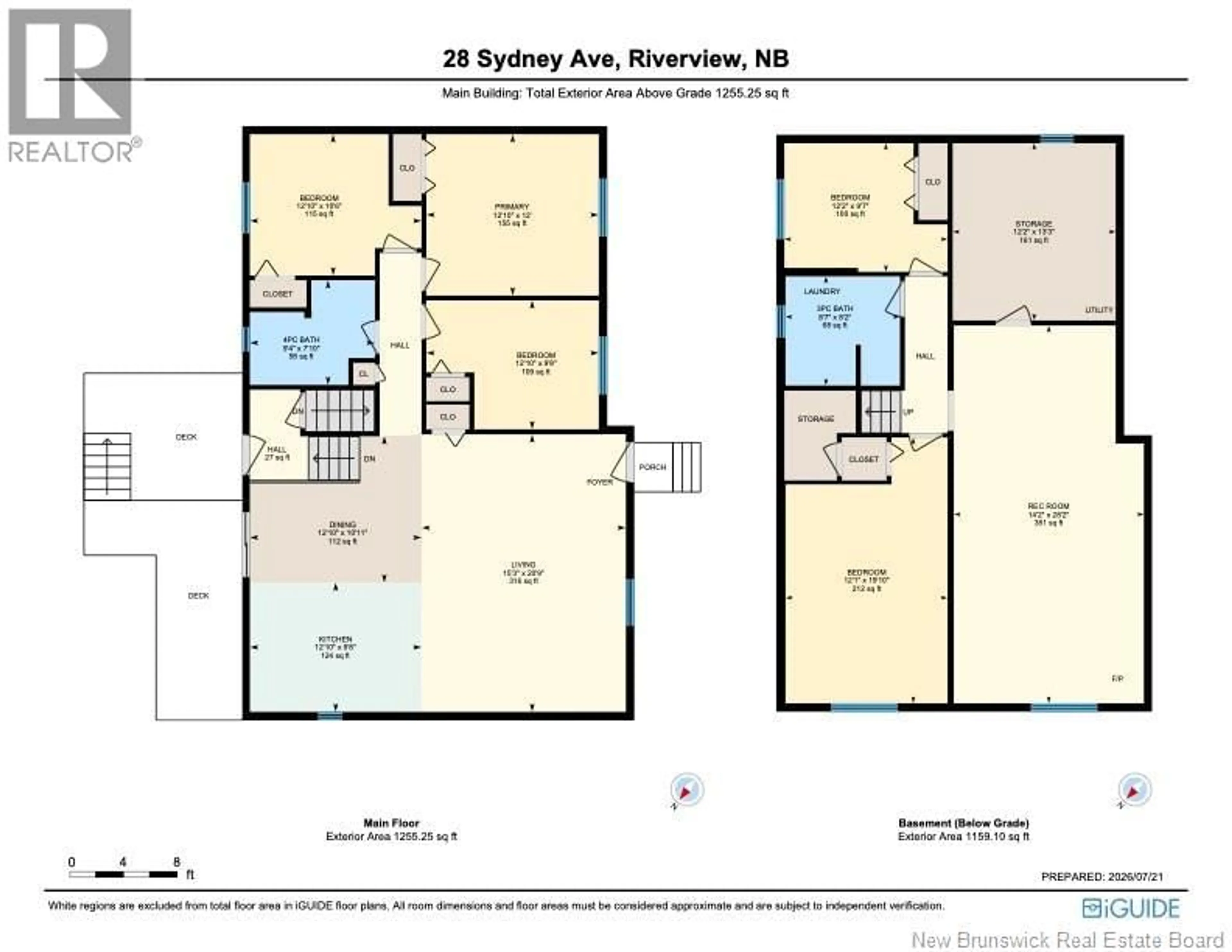 Floor plan for 28 SYDNEY AVENUE, Riverview New Brunswick E1B0H5