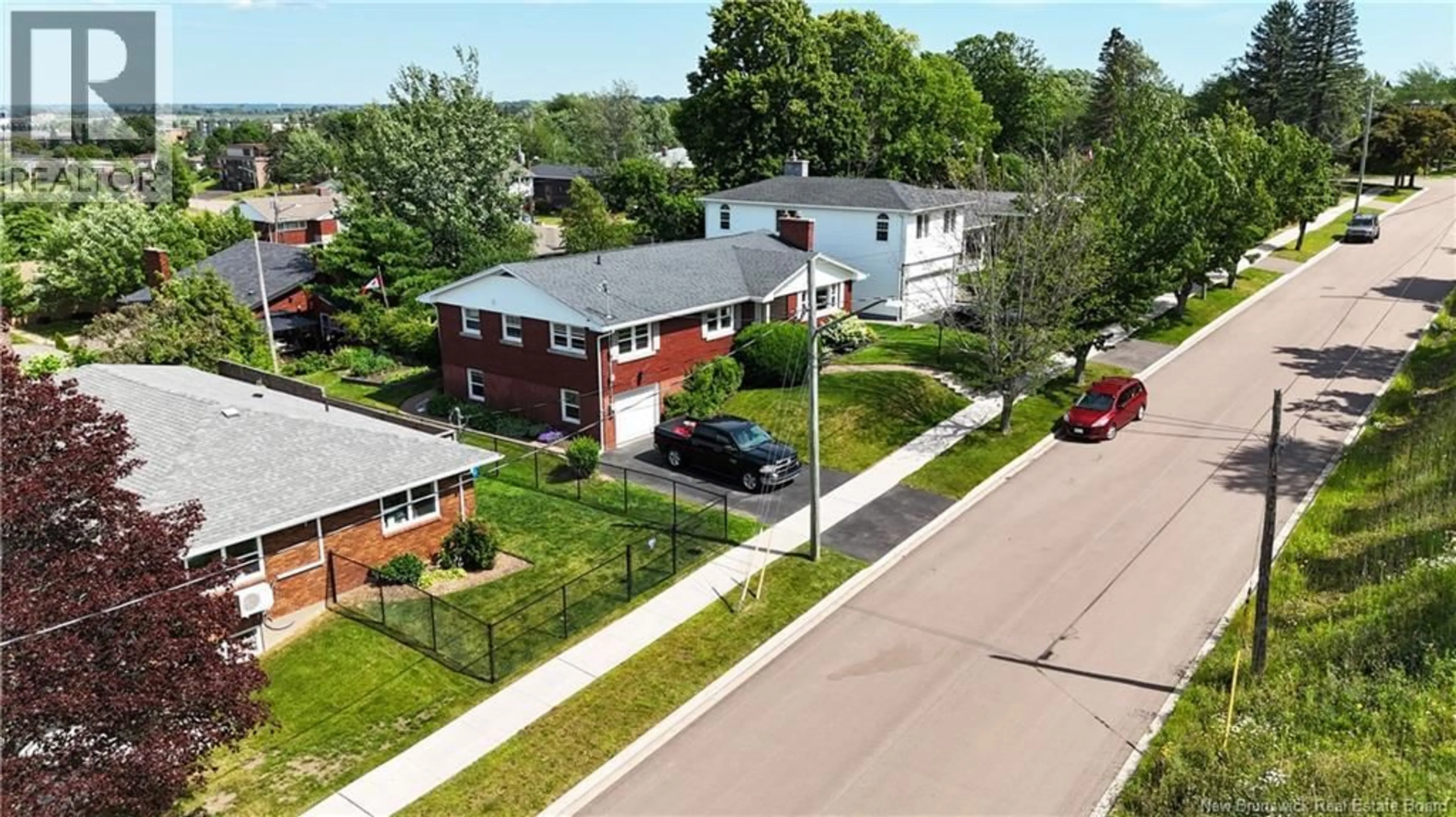 A pic from outside/outdoor area/front of a property/back of a property/a pic from drone, street for 127 CORONATION DRIVE, Moncton New Brunswick E1E2X5