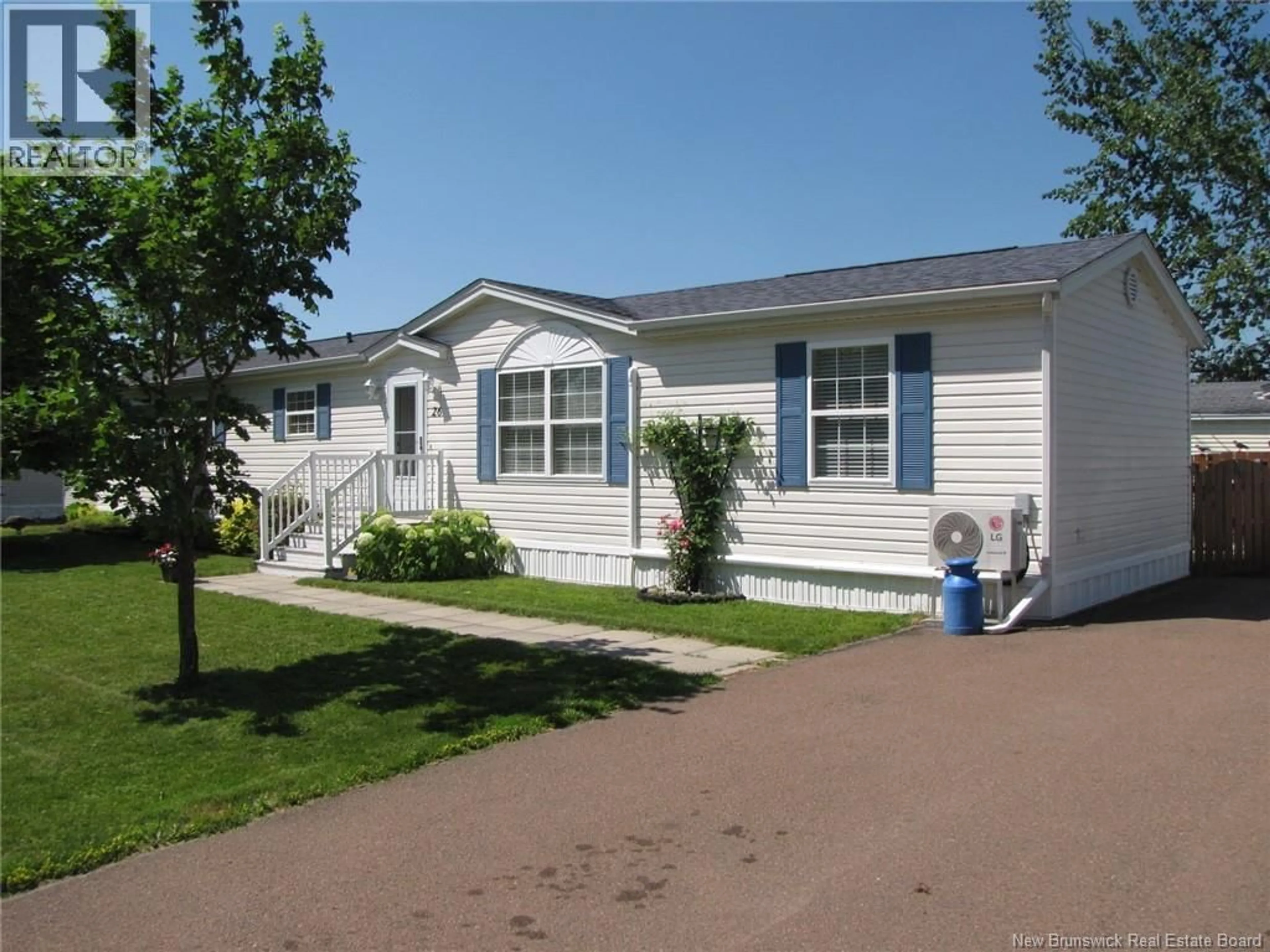 Home with vinyl exterior material, street for 26 ASPENWOOD STREET, Moncton New Brunswick E1H3E8