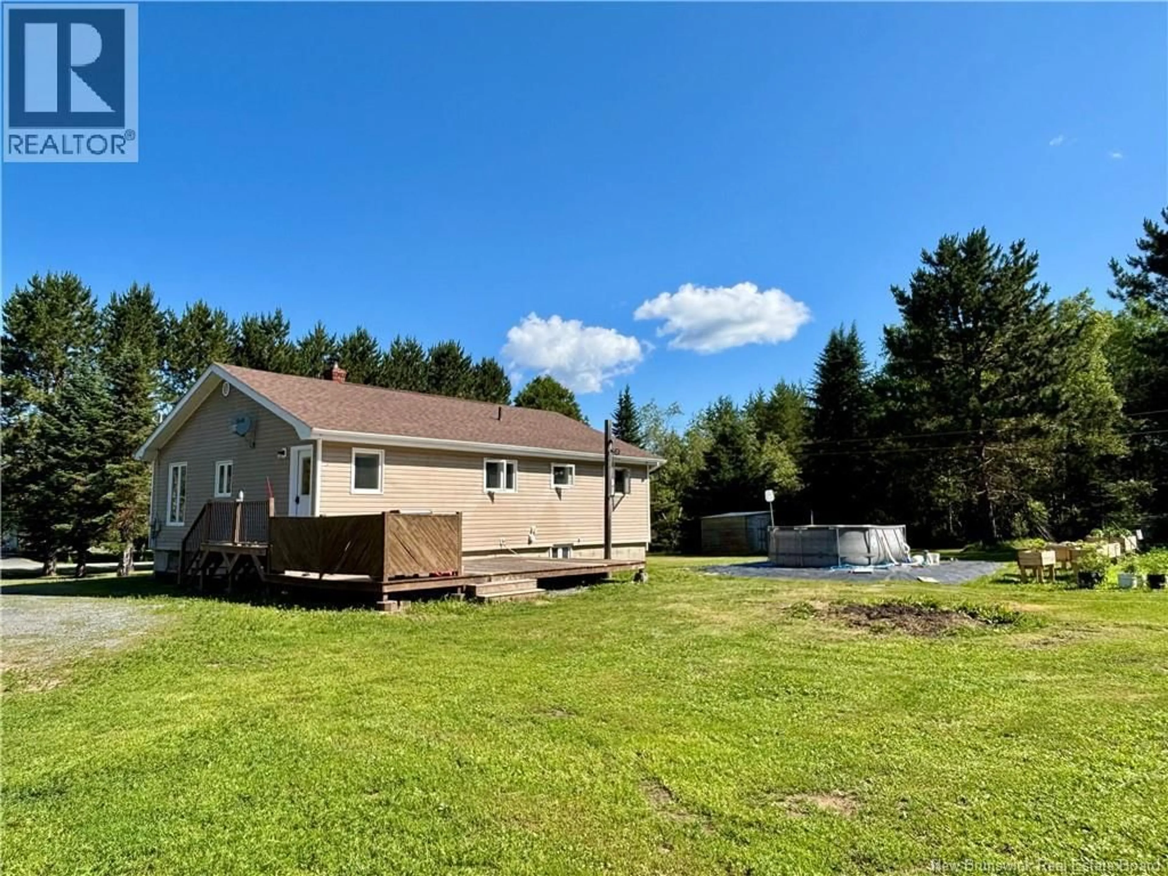 A pic from outside/outdoor area/front of a property/back of a property/a pic from drone, water/lake/river/ocean view for 23 MOISE LANE, Caissie Road New Brunswick E9G3A1