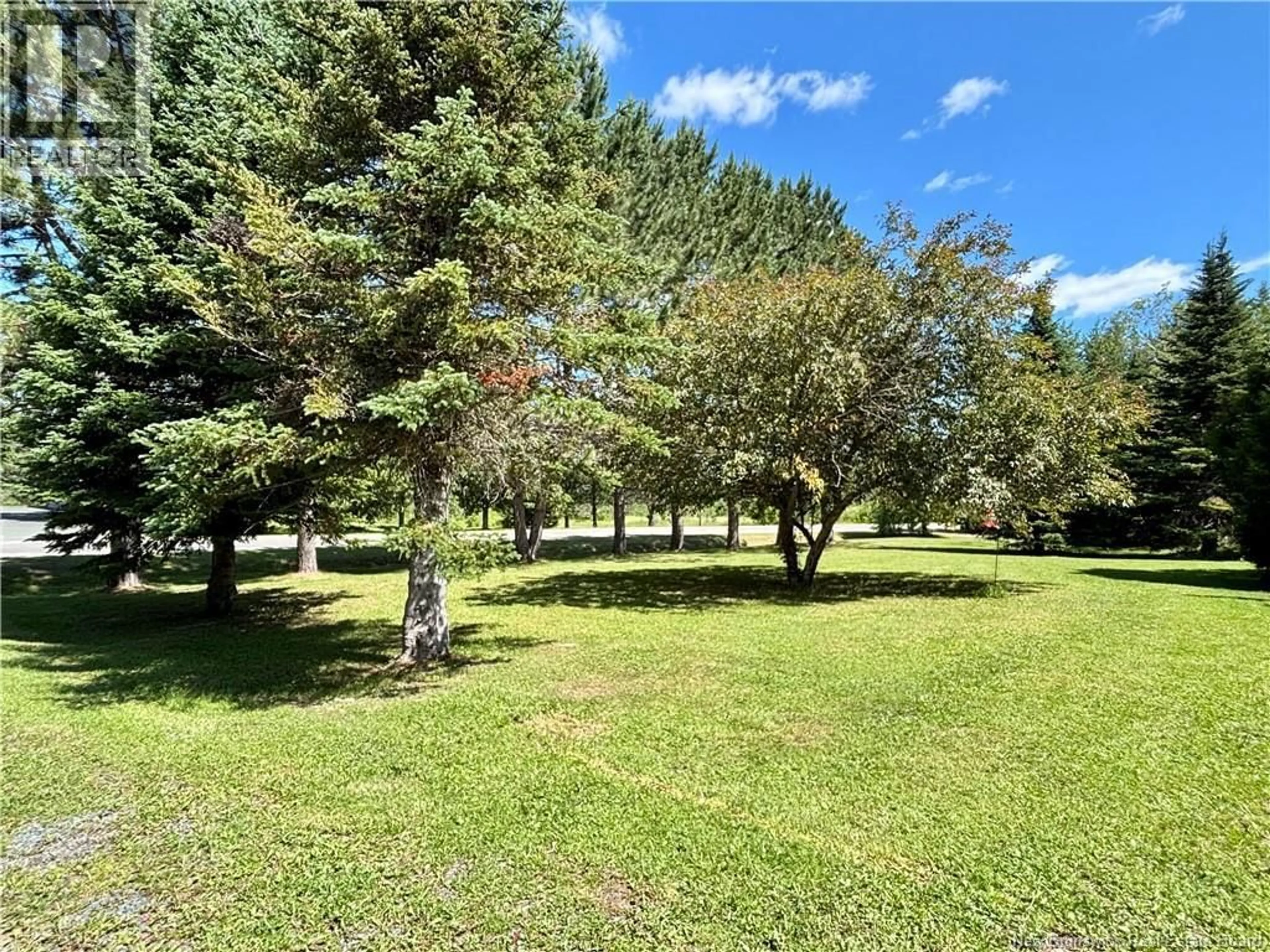A pic from outside/outdoor area/front of a property/back of a property/a pic from drone, forest/trees view for 23 MOISE LANE, Caissie Road New Brunswick E9G3A1