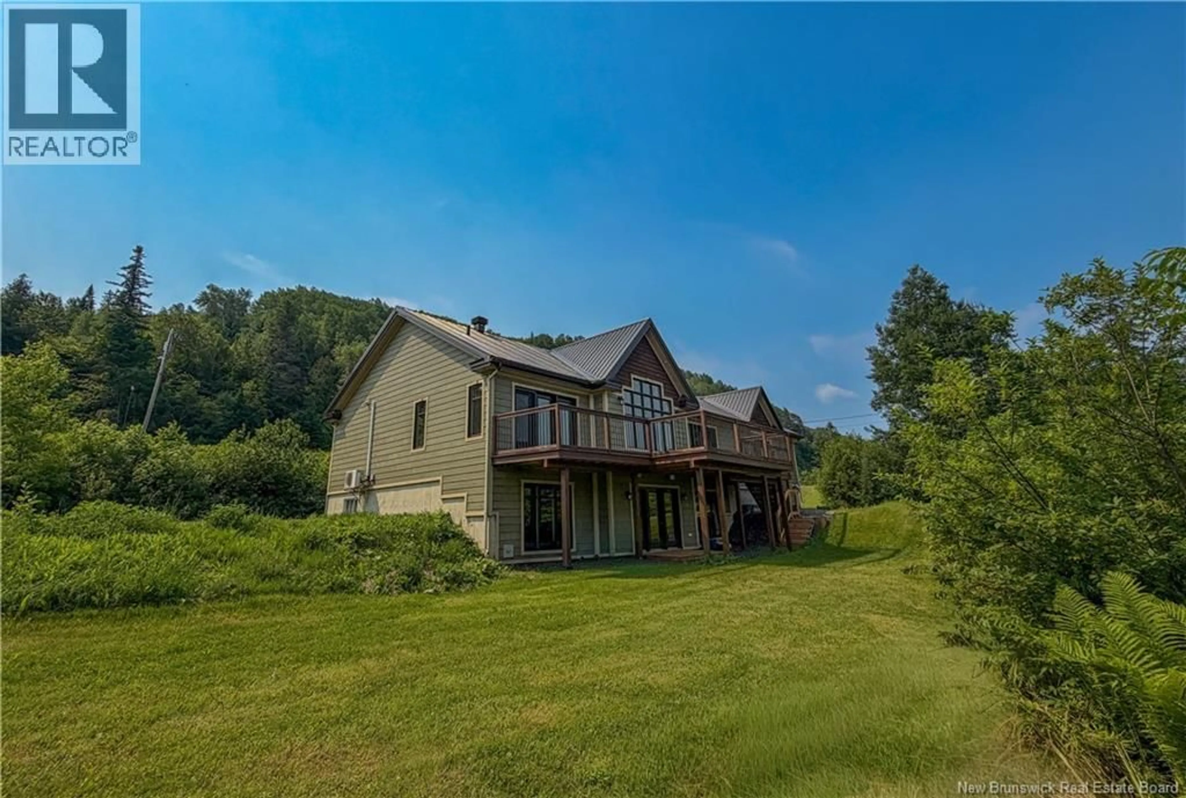 A pic from outside/outdoor area/front of a property/back of a property/a pic from drone, unknown for 33658 ROUTE 11, Flatlands New Brunswick E3N0A5