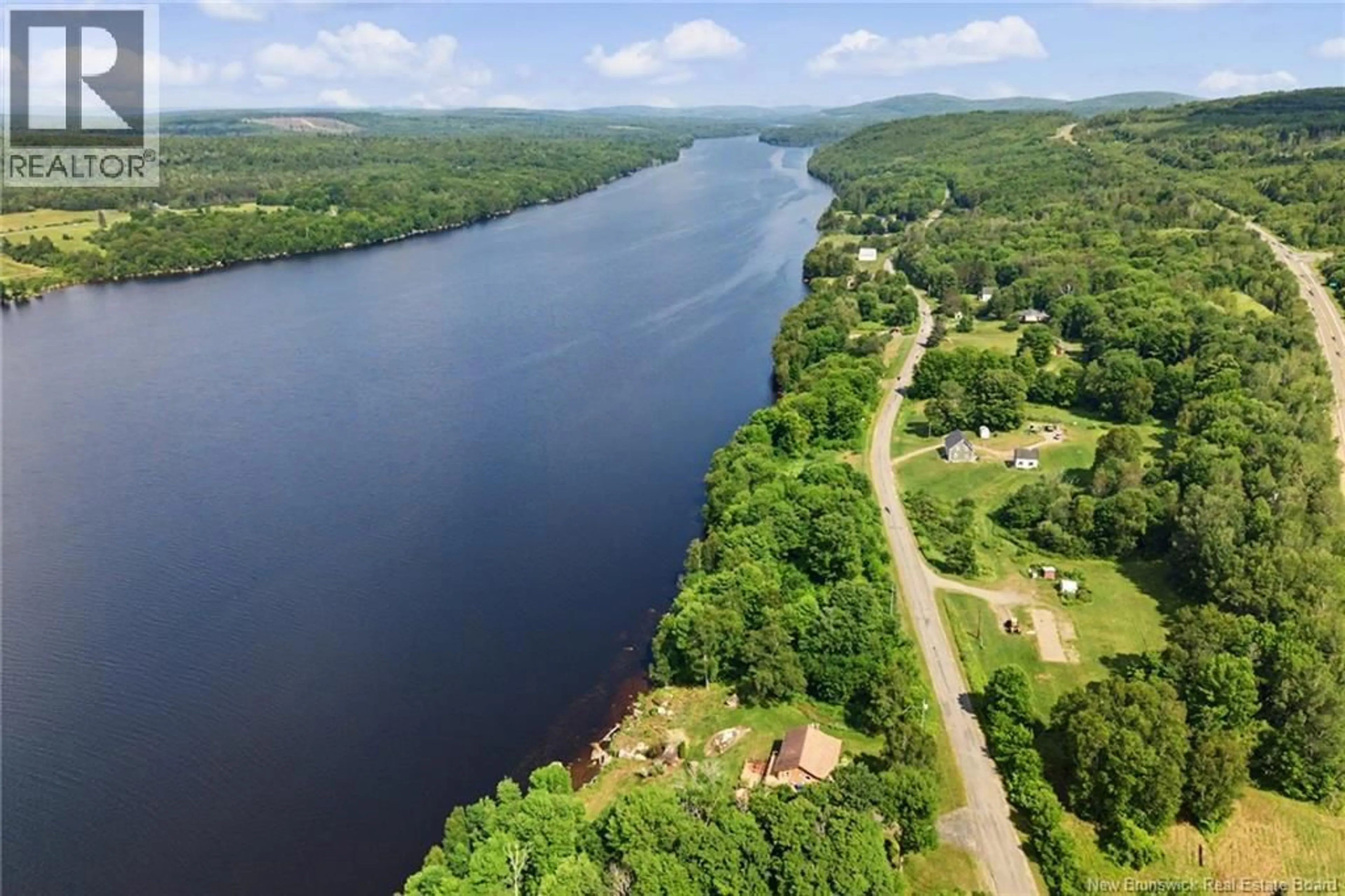 A pic from outside/outdoor area/front of a property/back of a property/a pic from drone, water/lake/river/ocean view for 11 RITCHIE ROAD, Ritchie New Brunswick E6H1G8