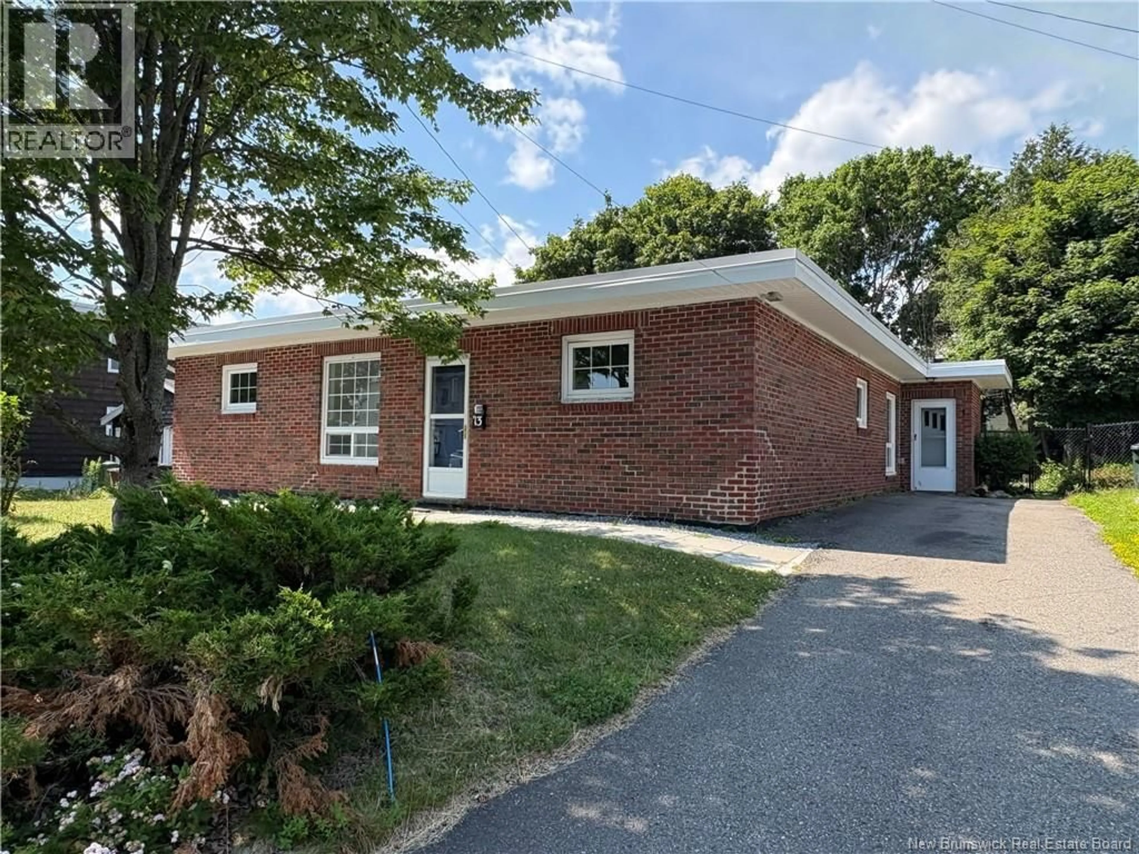 Home with brick exterior material, street for 13-15 CORKERY STREET, Saint John New Brunswick E2K1Z5