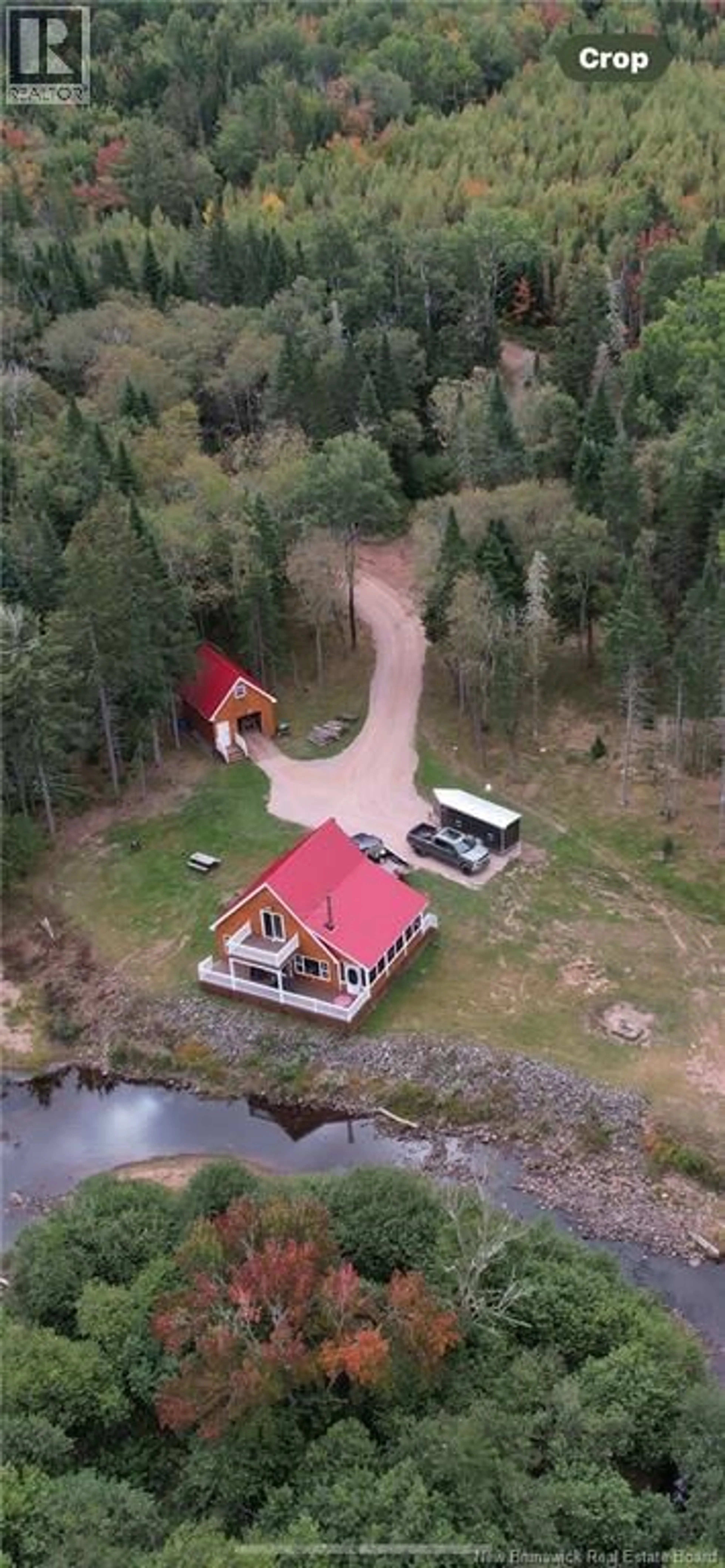 A pic from outside/outdoor area/front of a property/back of a property/a pic from drone, unknown for Lot 1 & 2 NEVERS BROOK, Harewood New Brunswick E4Z3J2