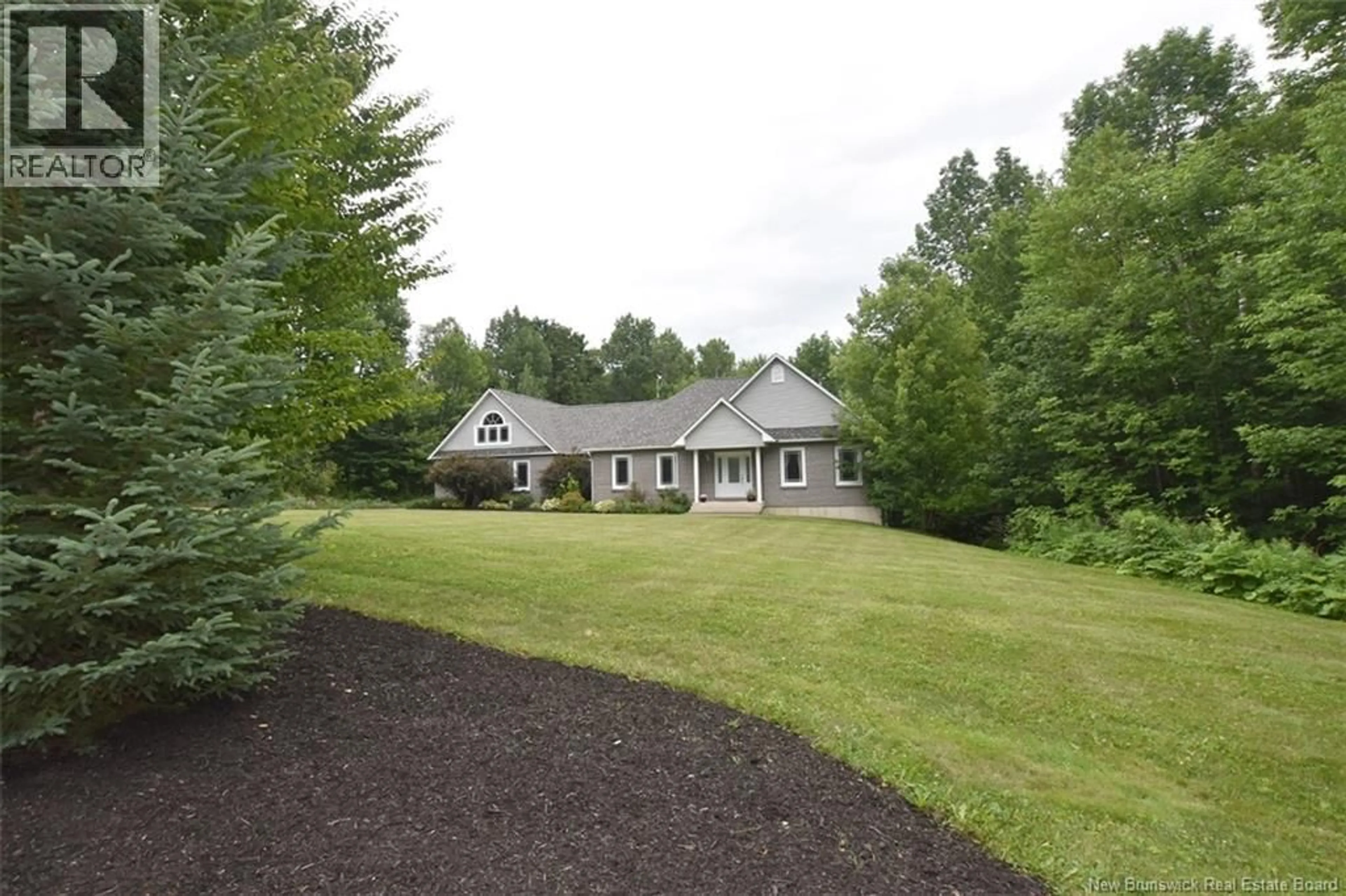 A pic from outside/outdoor area/front of a property/back of a property/a pic from drone, mountain view for 410 MCLEOD HILL ROAD, Fredericton New Brunswick E3G6J4
