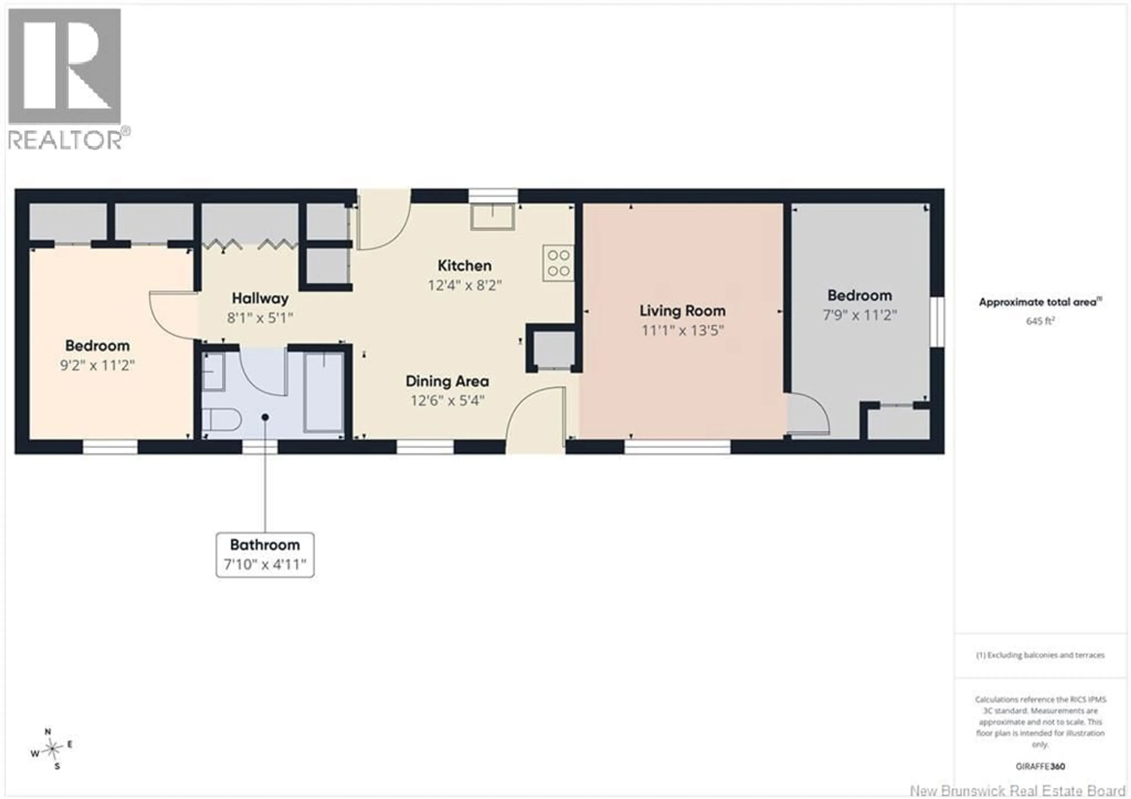 Floor plan for 40 DUPUIS, Lakeville New Brunswick E1H1E2