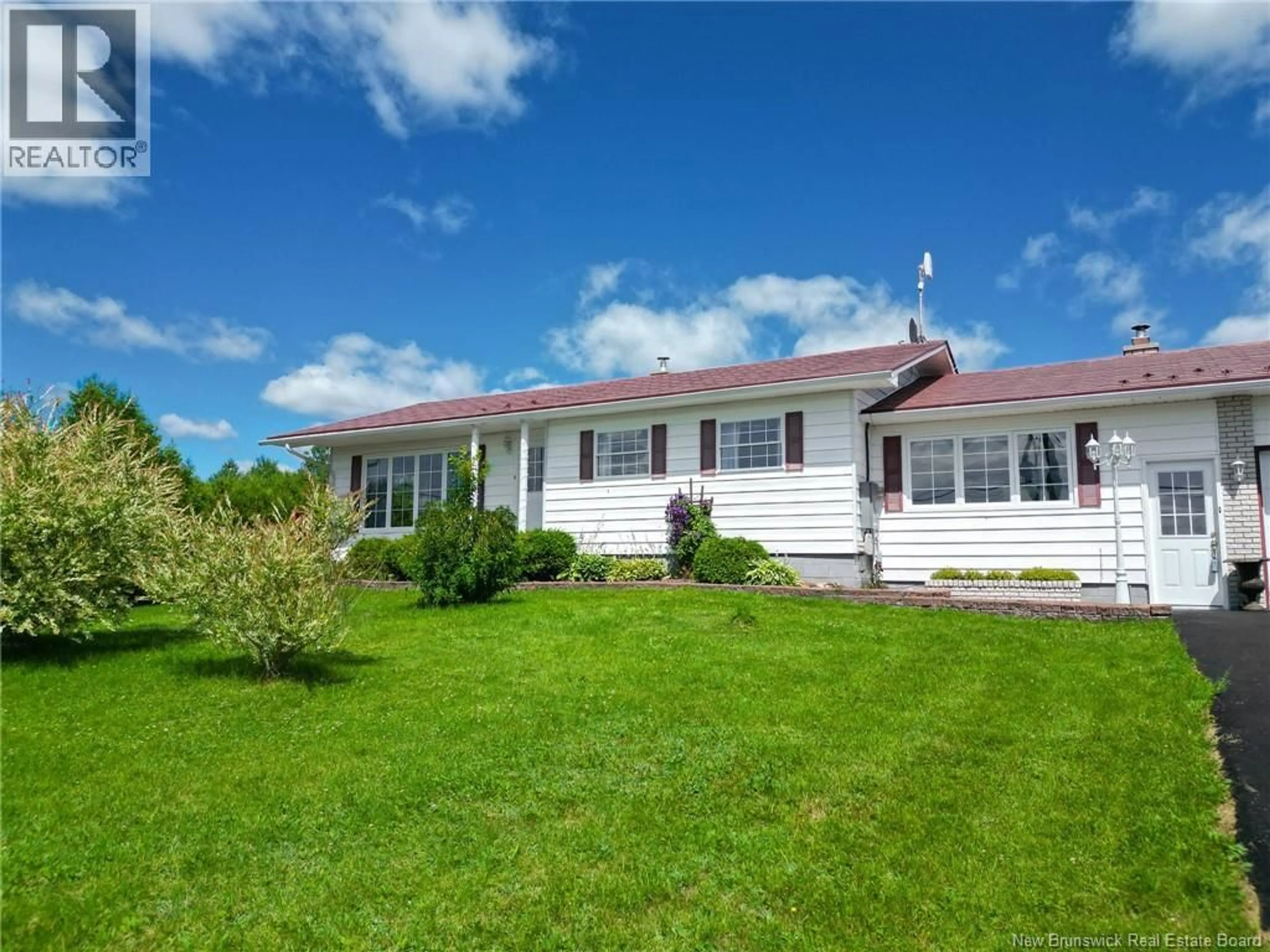 A pic from outside/outdoor area/front of a property/back of a property/a pic from drone, unknown for 6451 ROUTE 10, Upper Salmon Creek New Brunswick E4A1E4